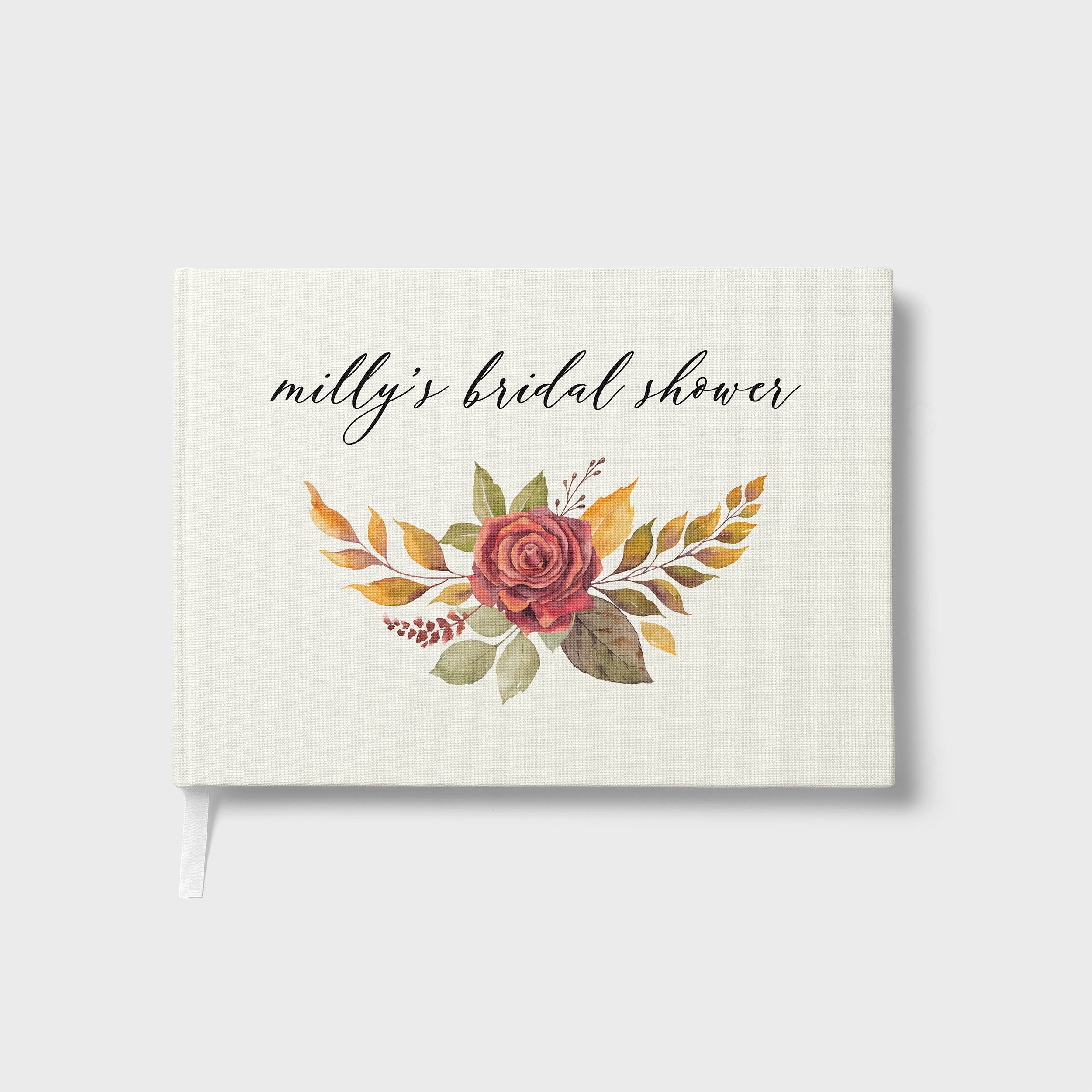 Autumn | Bridal Shower Guest Book