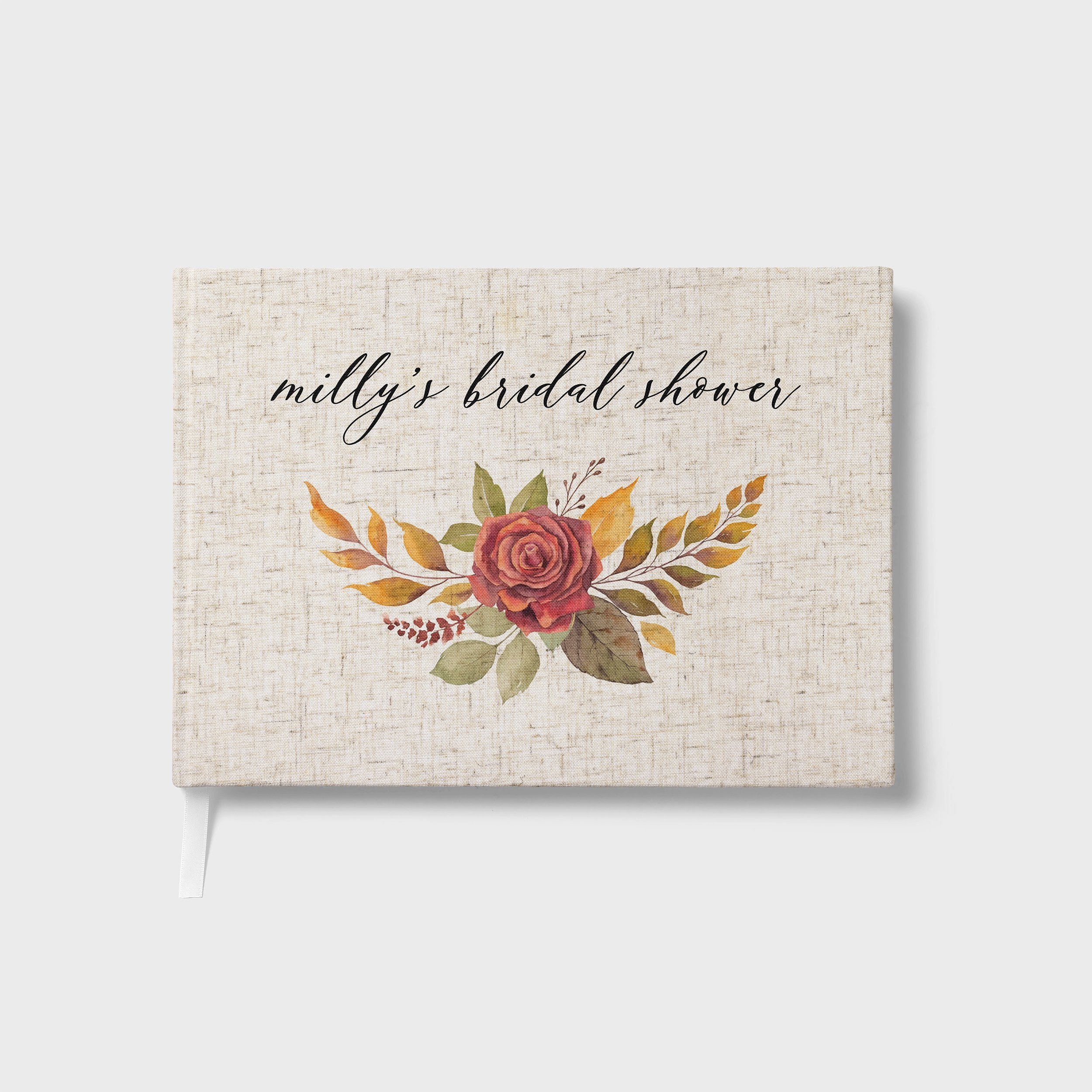 Autumn | Bridal Shower Guest Book