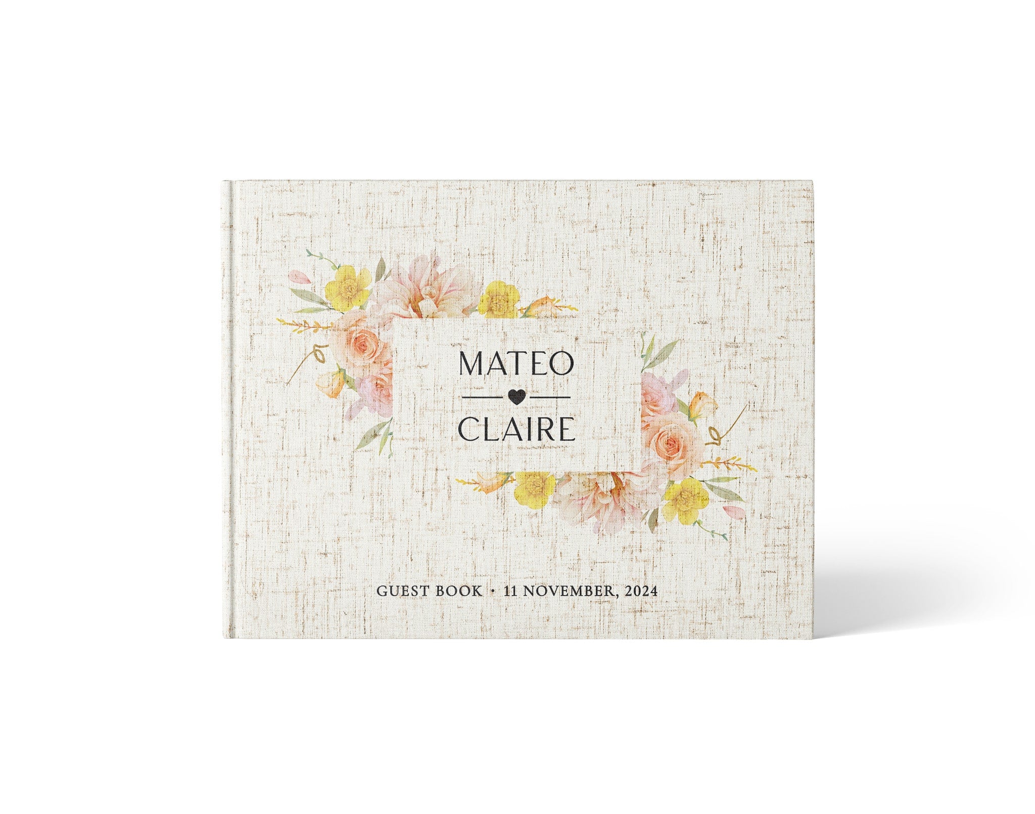 Summer Frame | Wedding Guest Book