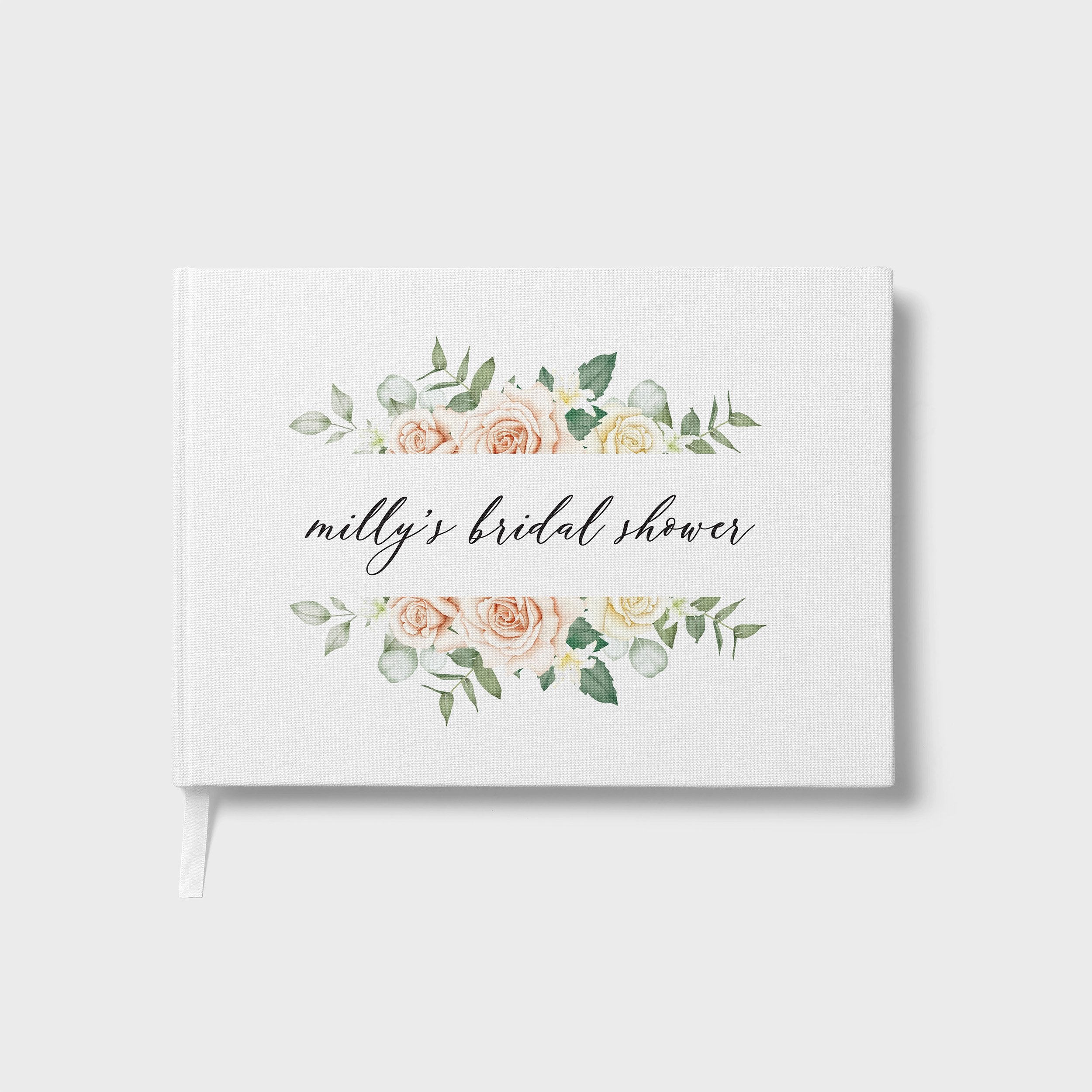 Muted Florals | Bridal Shower Guest Book