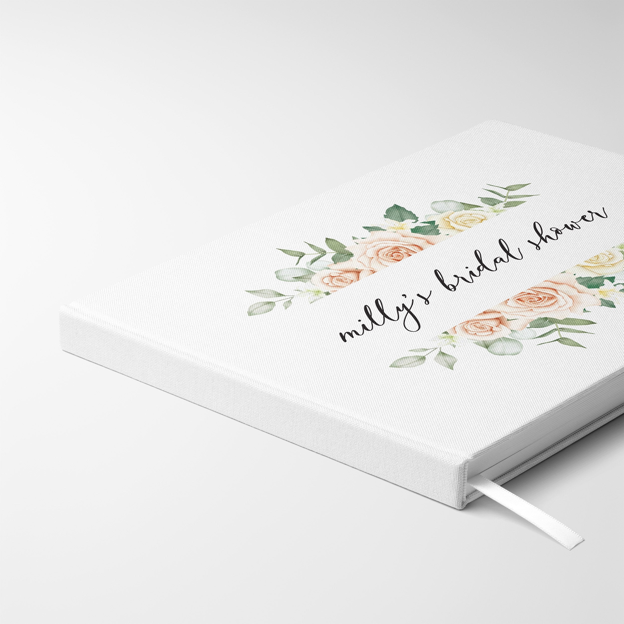 Muted Florals | Bridal Shower Guest Book