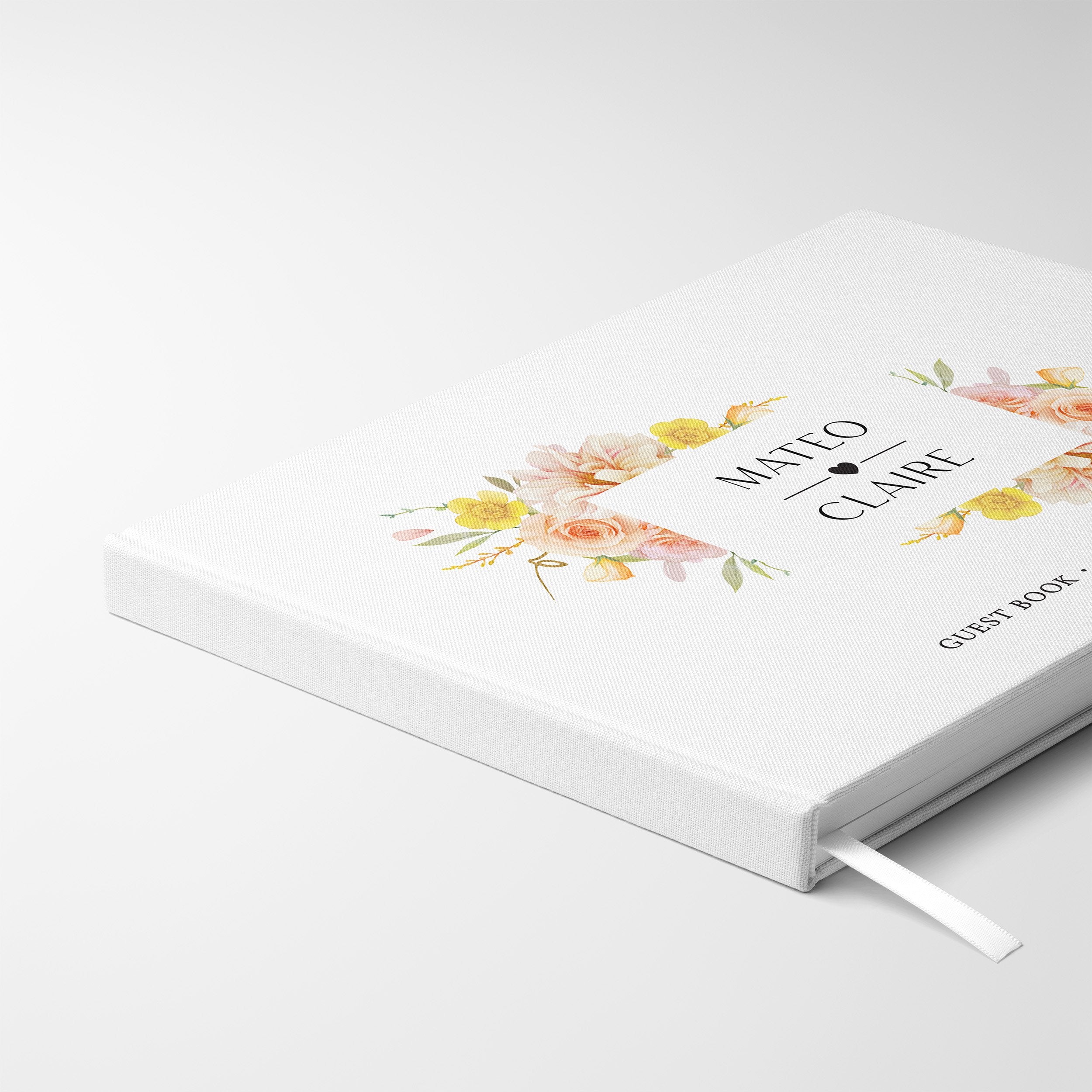 Summer Frame | Wedding Guest Book