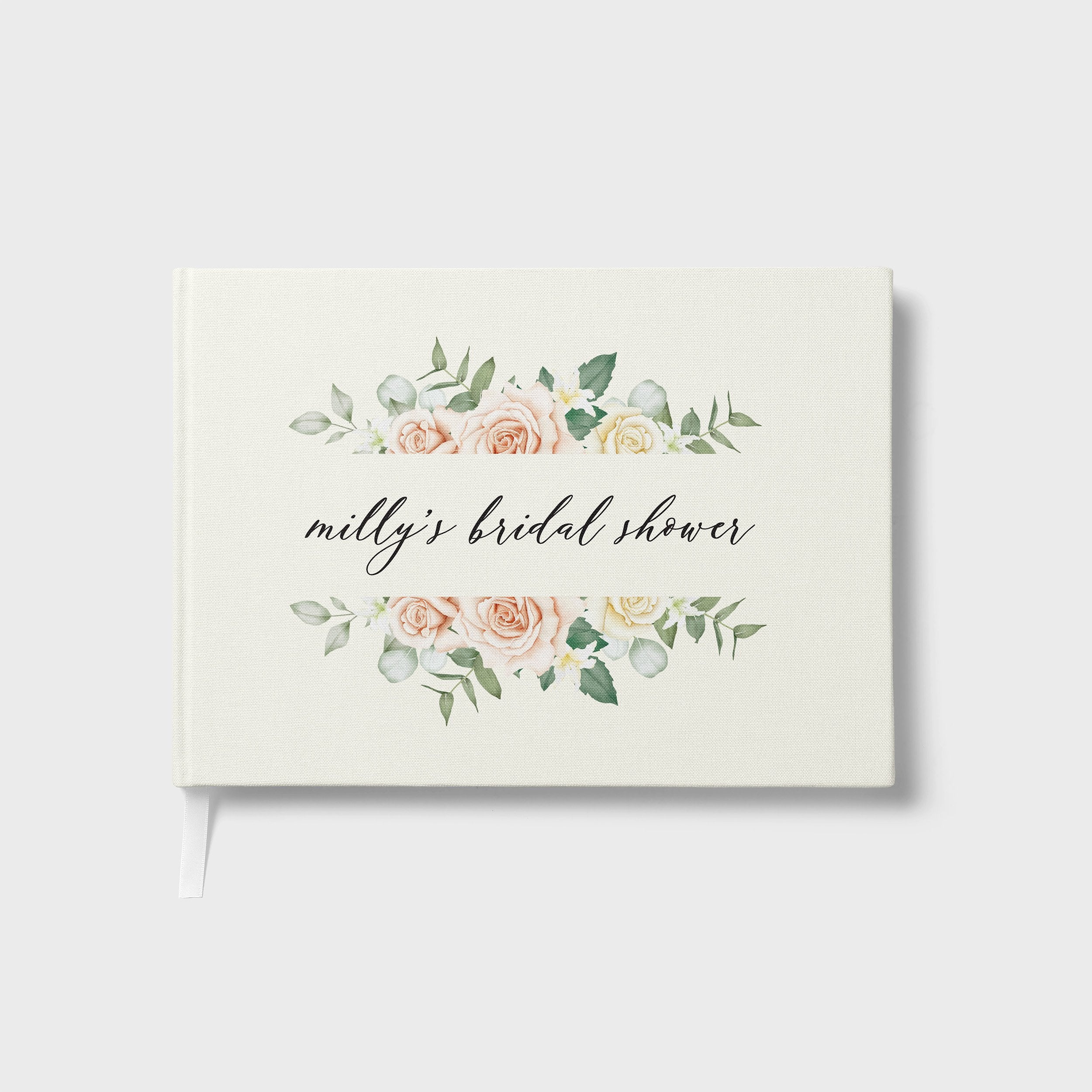 Muted Florals | Bridal Shower Guest Book