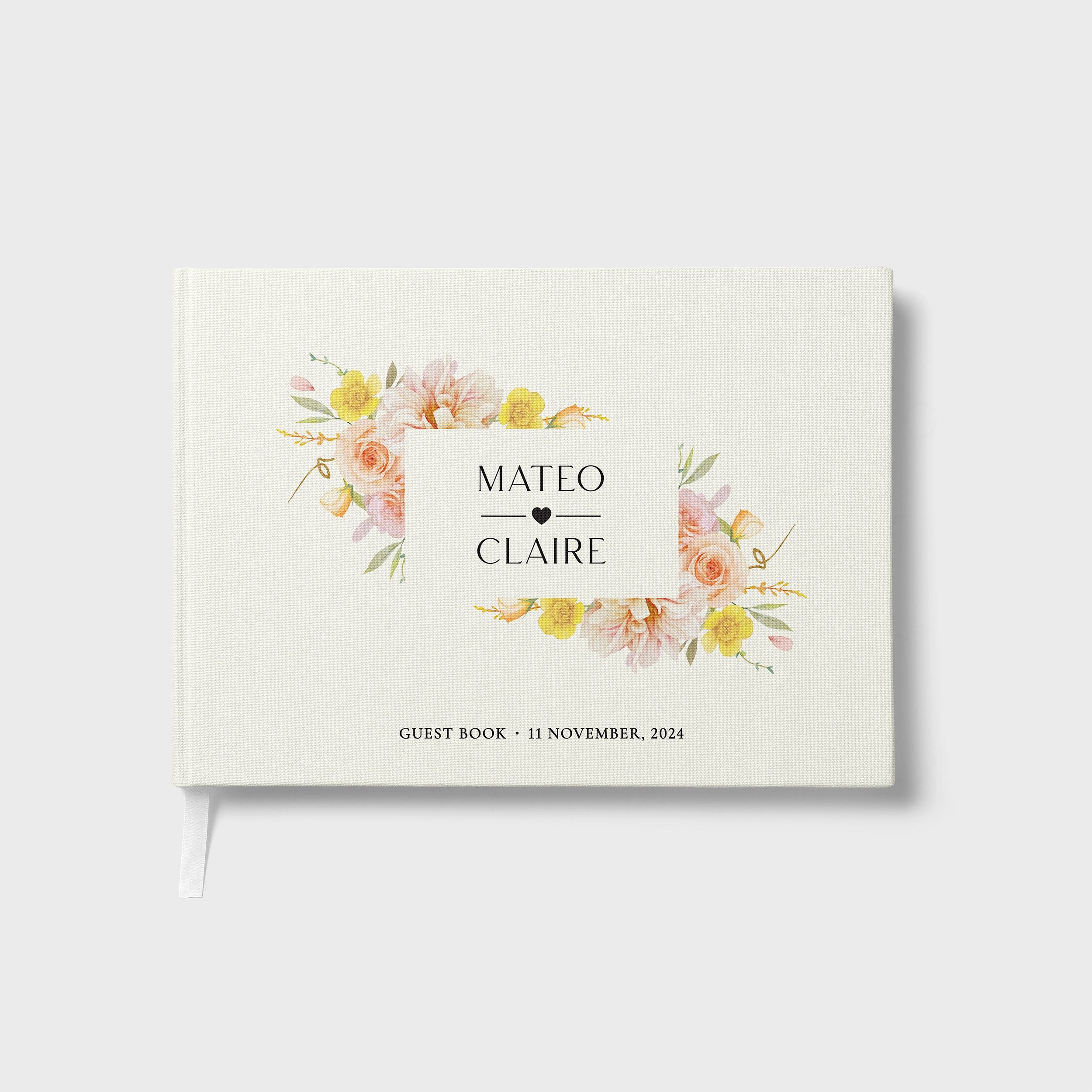 Summer Frame | Wedding Guest Book