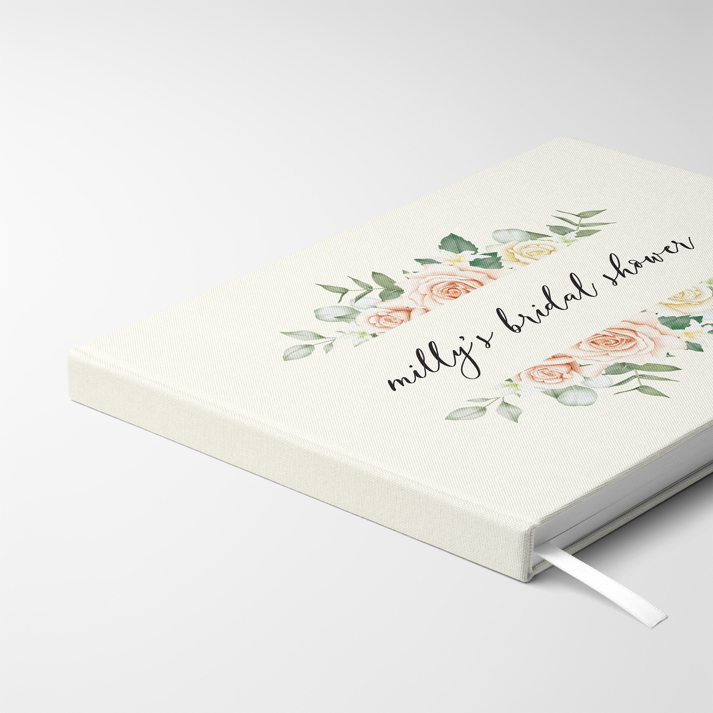 Muted Florals | Bridal Shower Guest Book