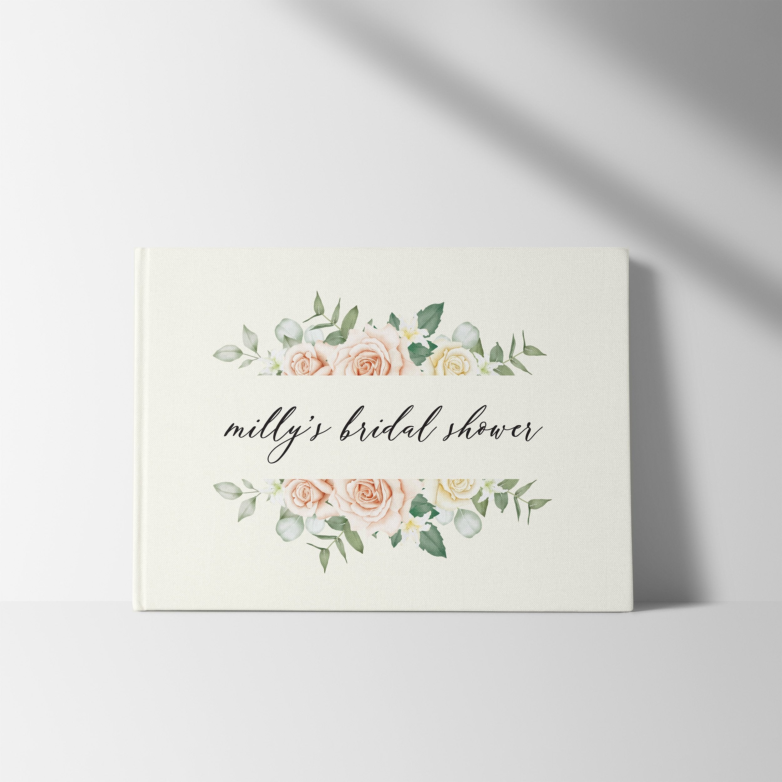 Muted Florals | Bridal Shower Guest Book