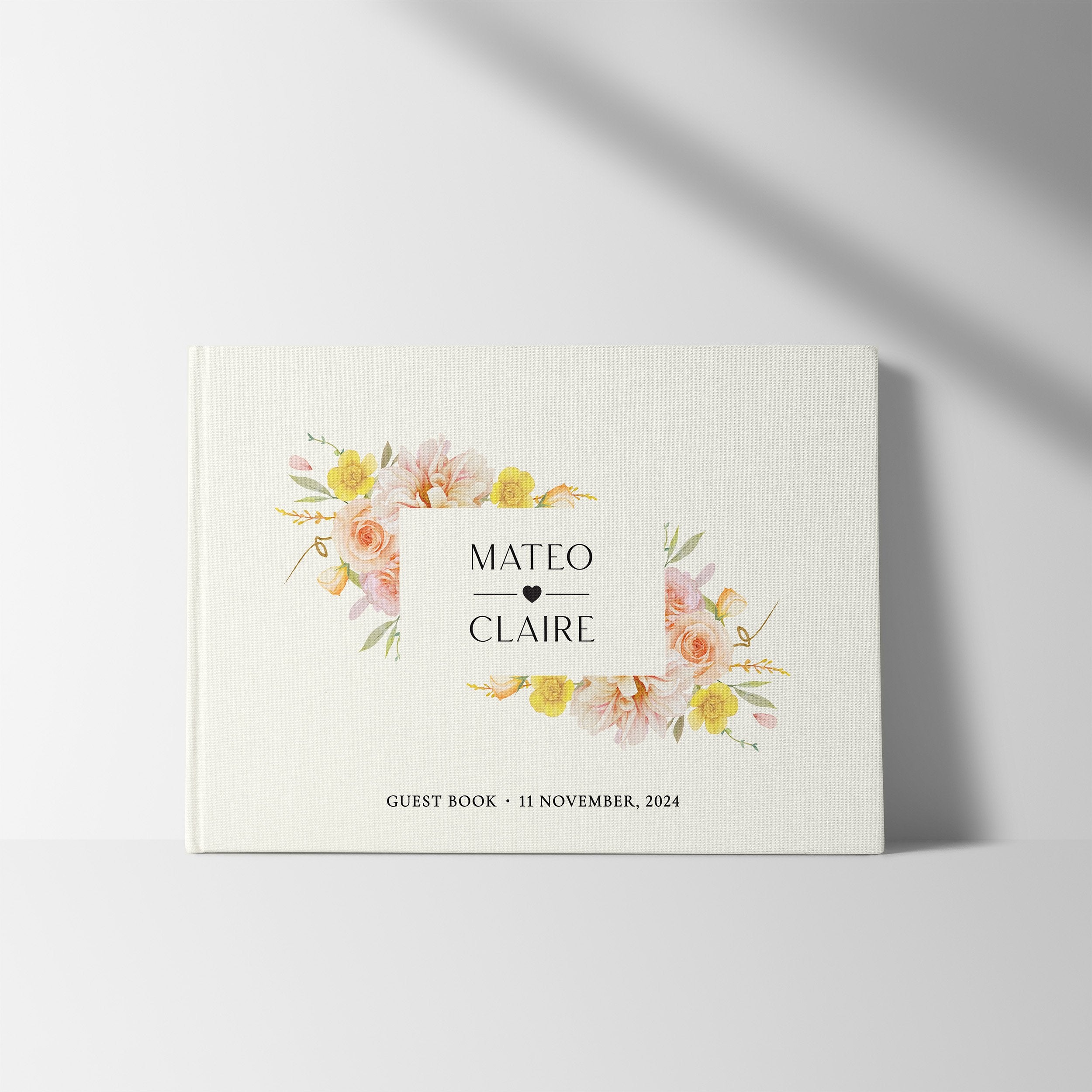 Summer Frame | Wedding Guest Book