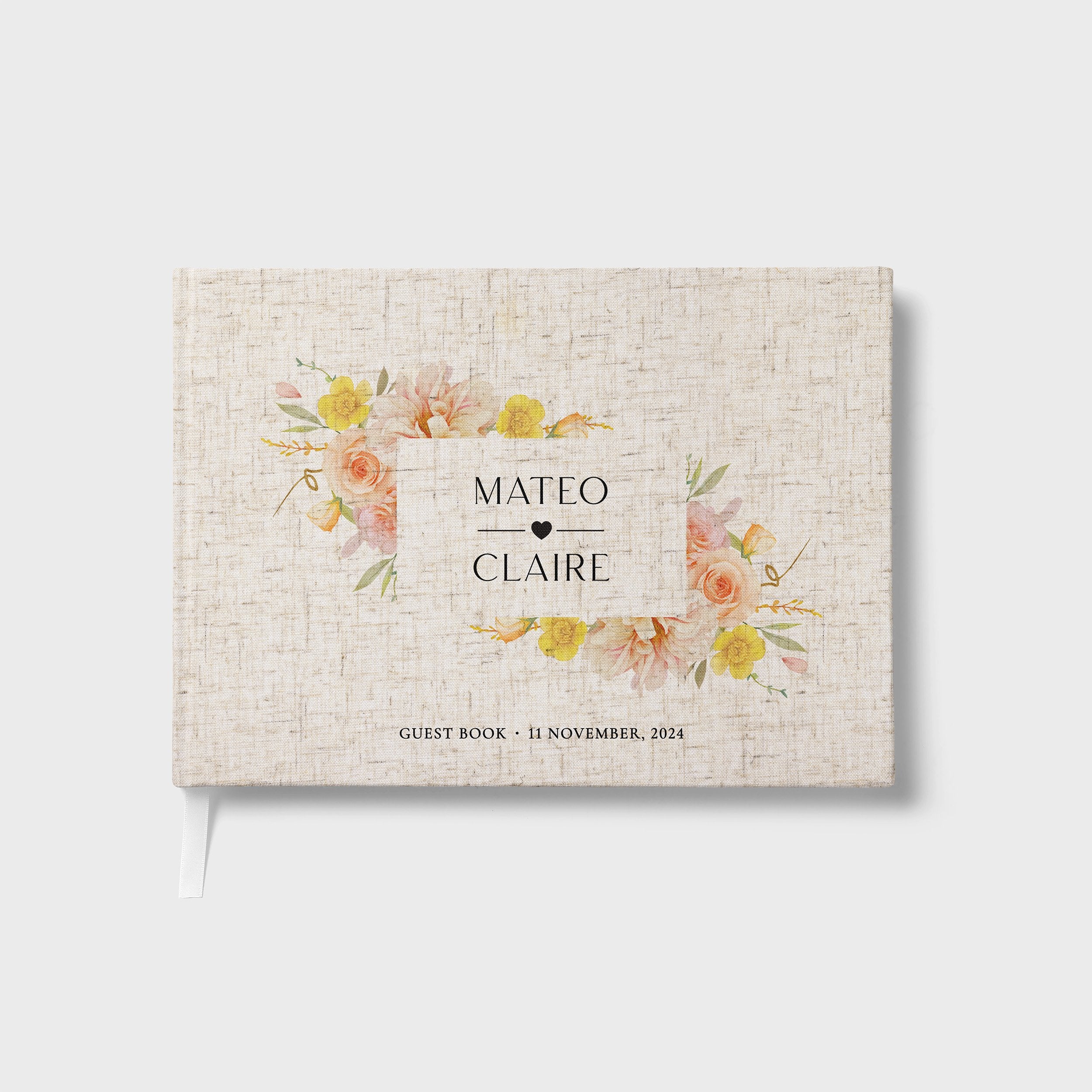 Summer Frame | Wedding Guest Book