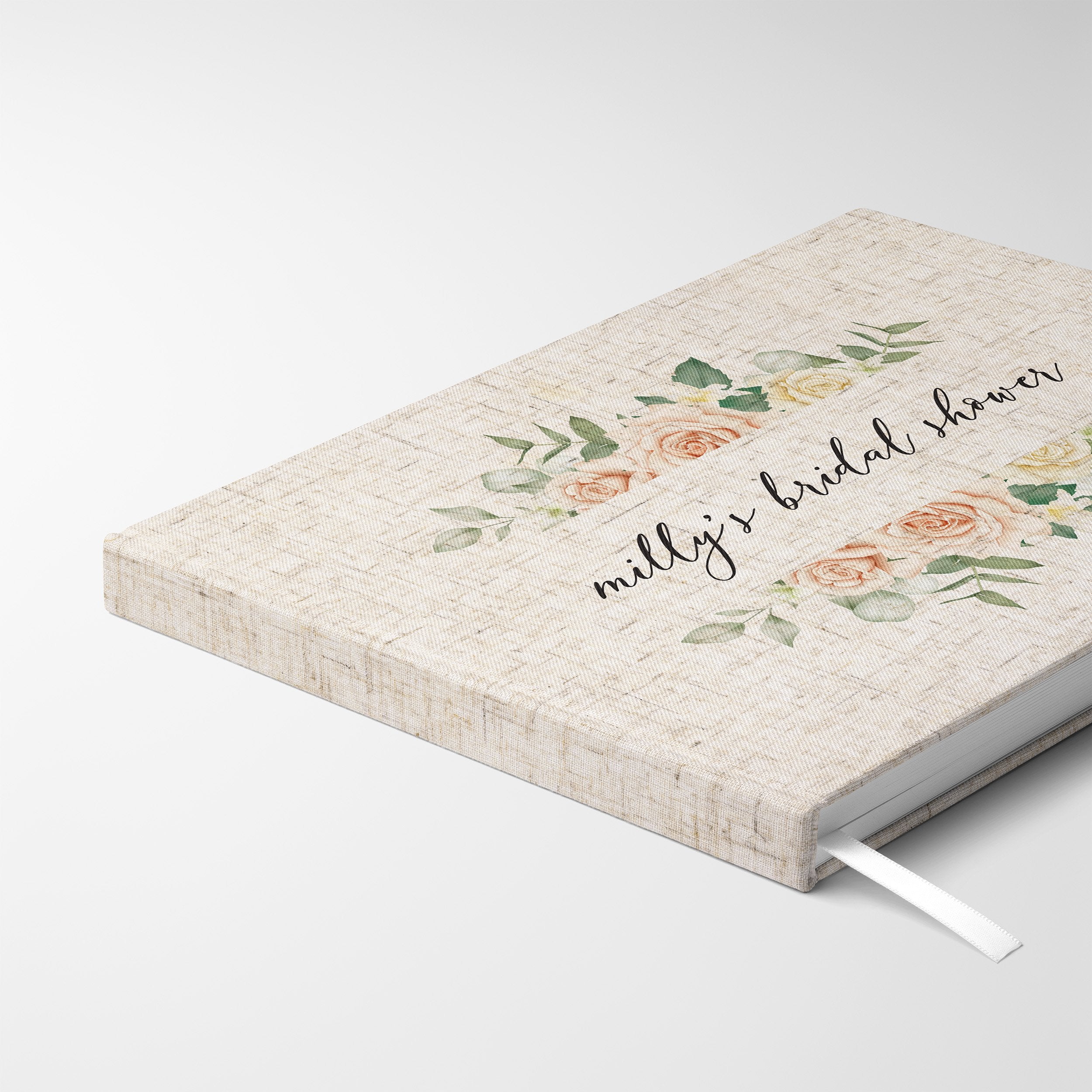 Muted Florals | Bridal Shower Guest Book