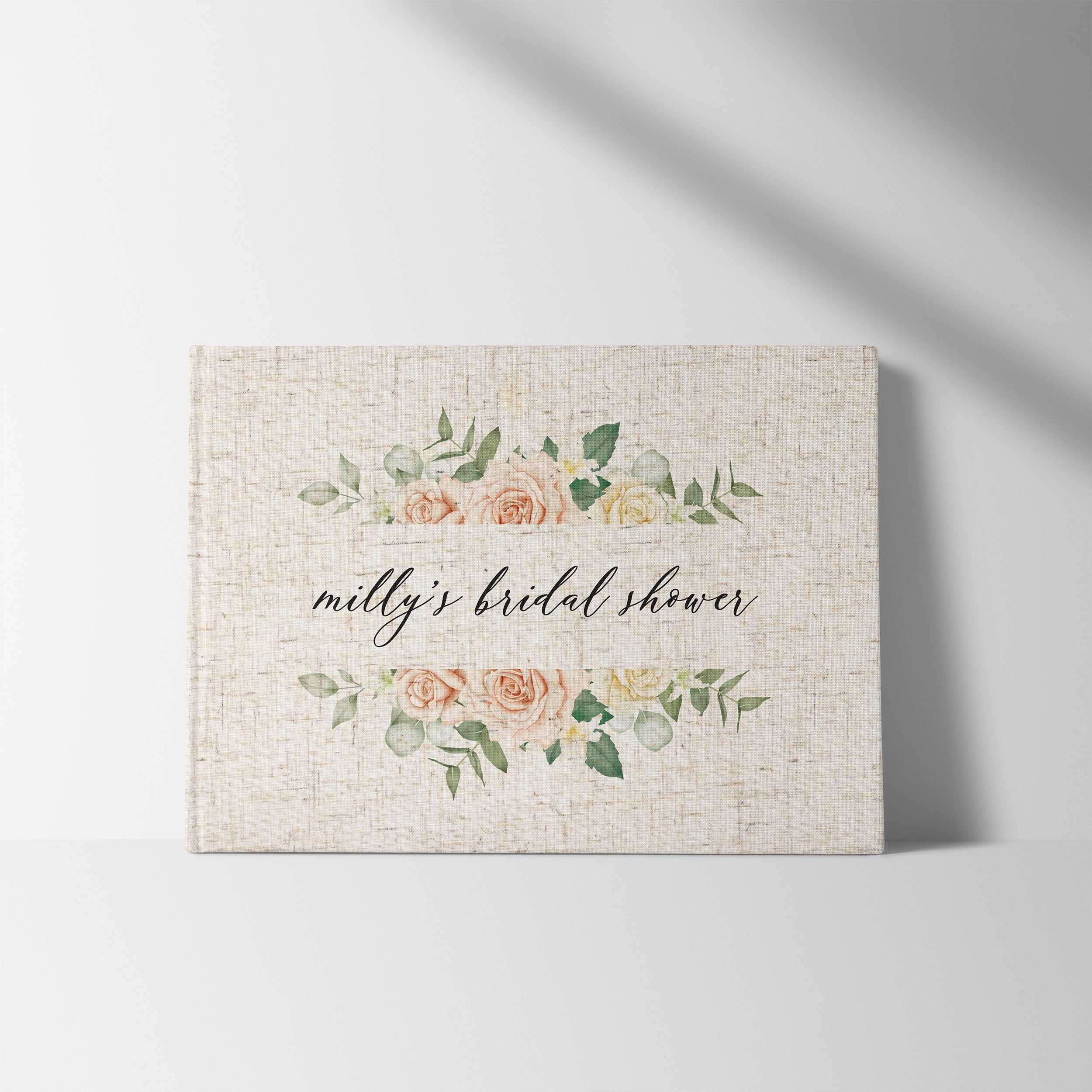 Muted Florals | Bridal Shower Guest Book