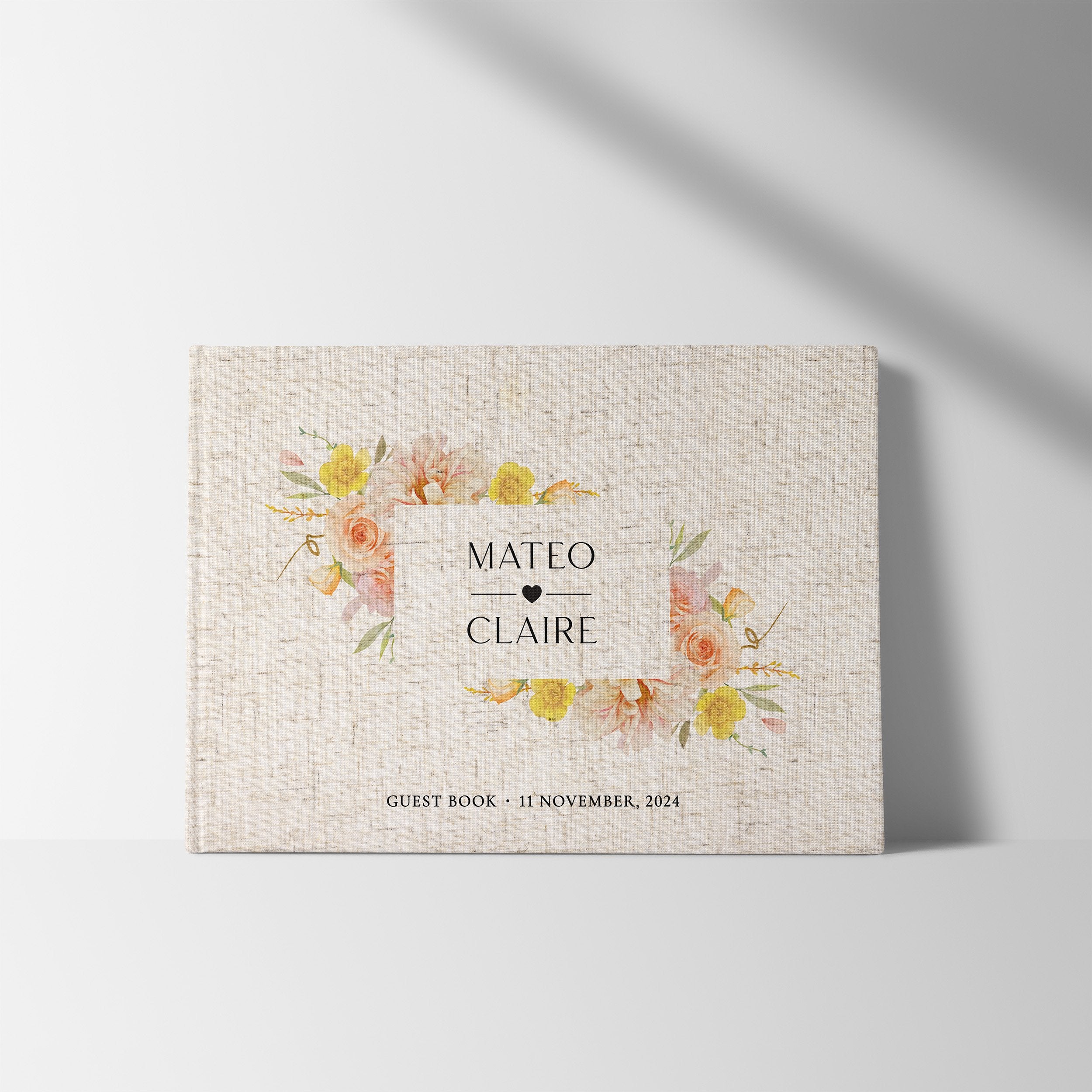 Summer Frame | Wedding Guest Book