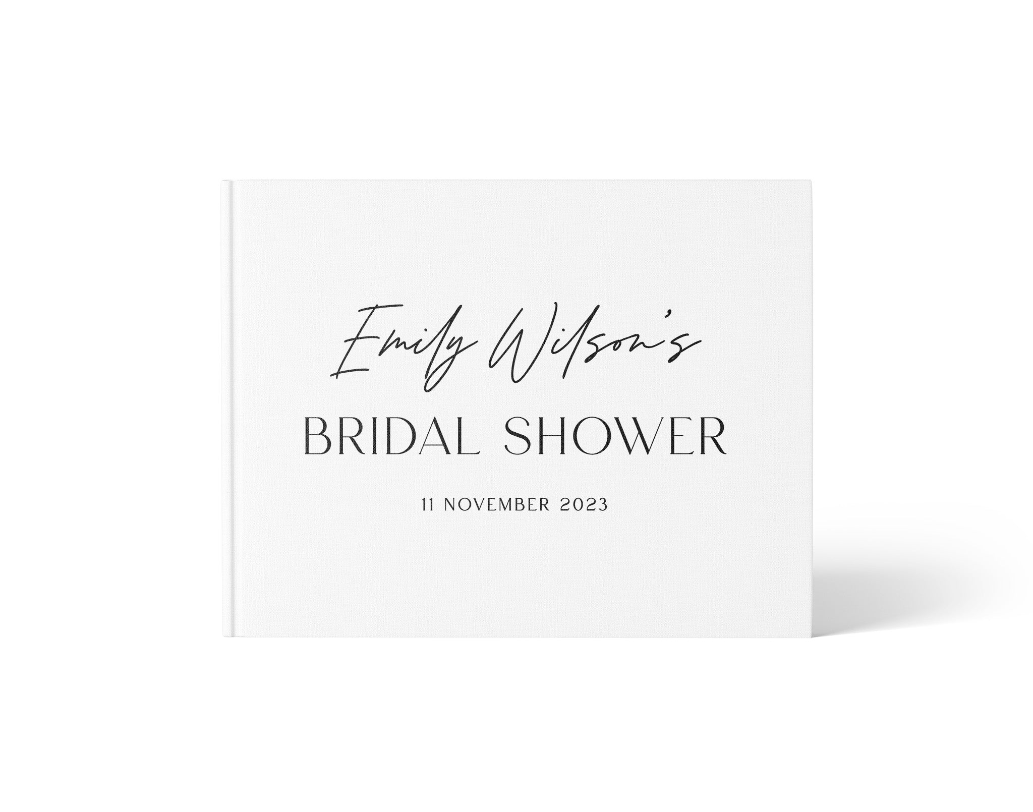 Modern Script | Bridal Shower Guest Book