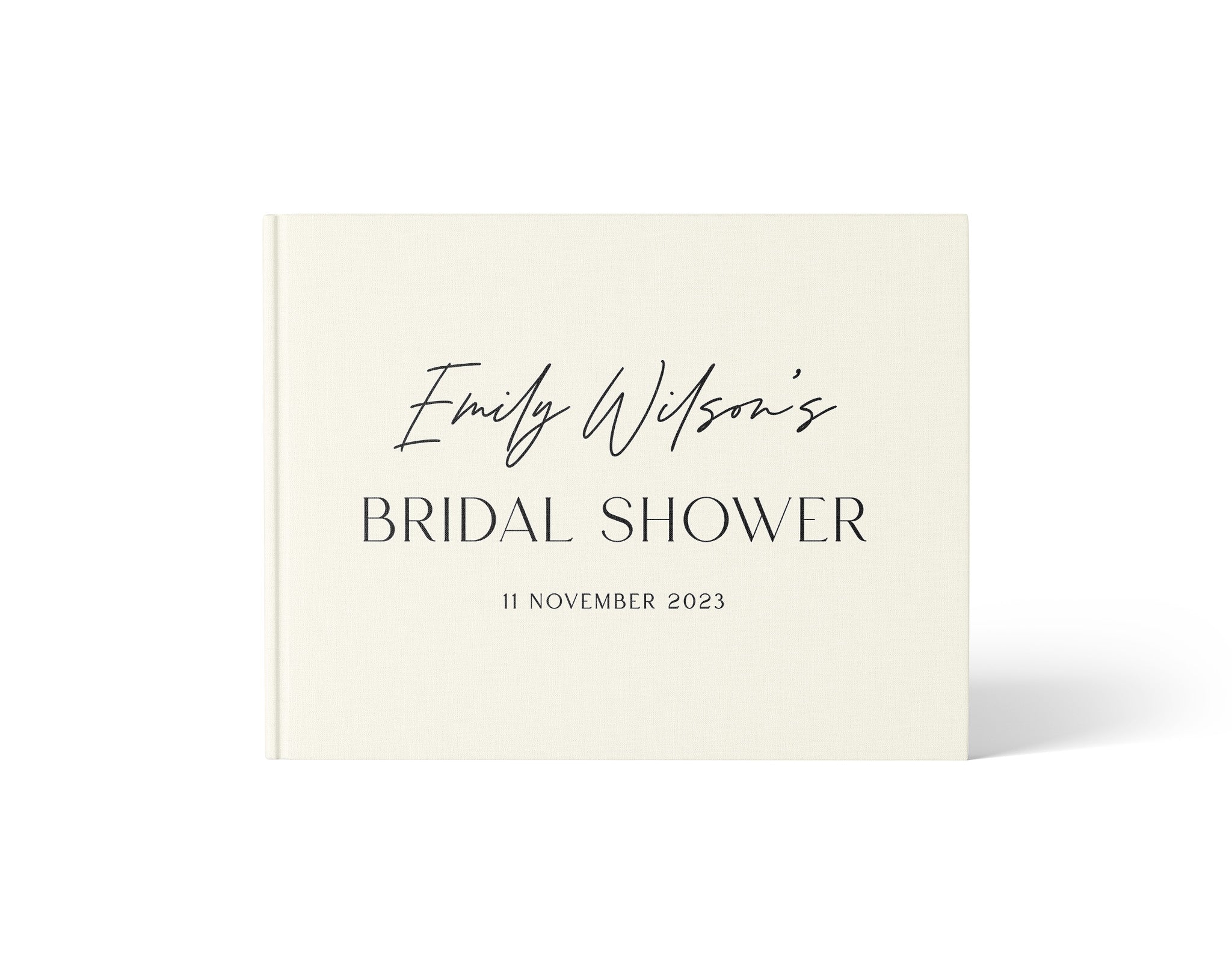 Modern Script | Bridal Shower Guest Book