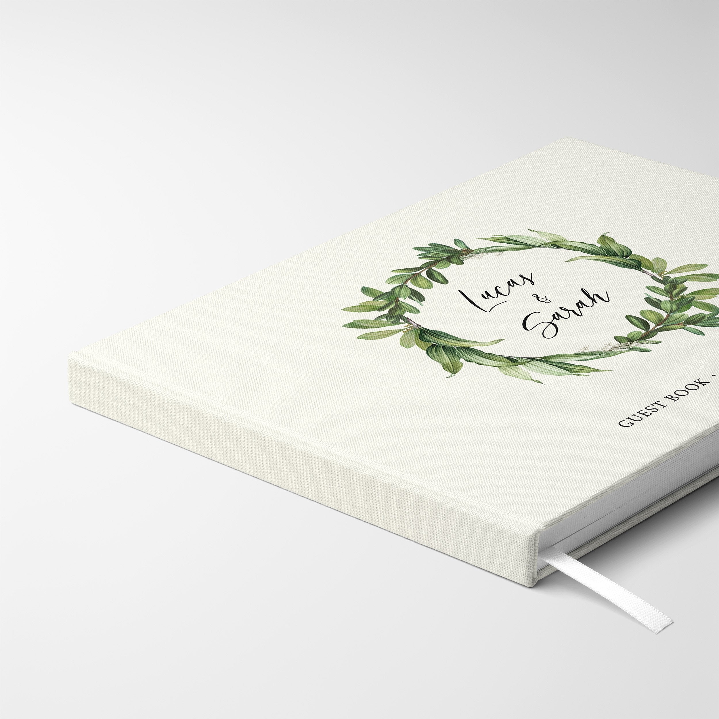 Foliage Wreath | Wedding Guest Book