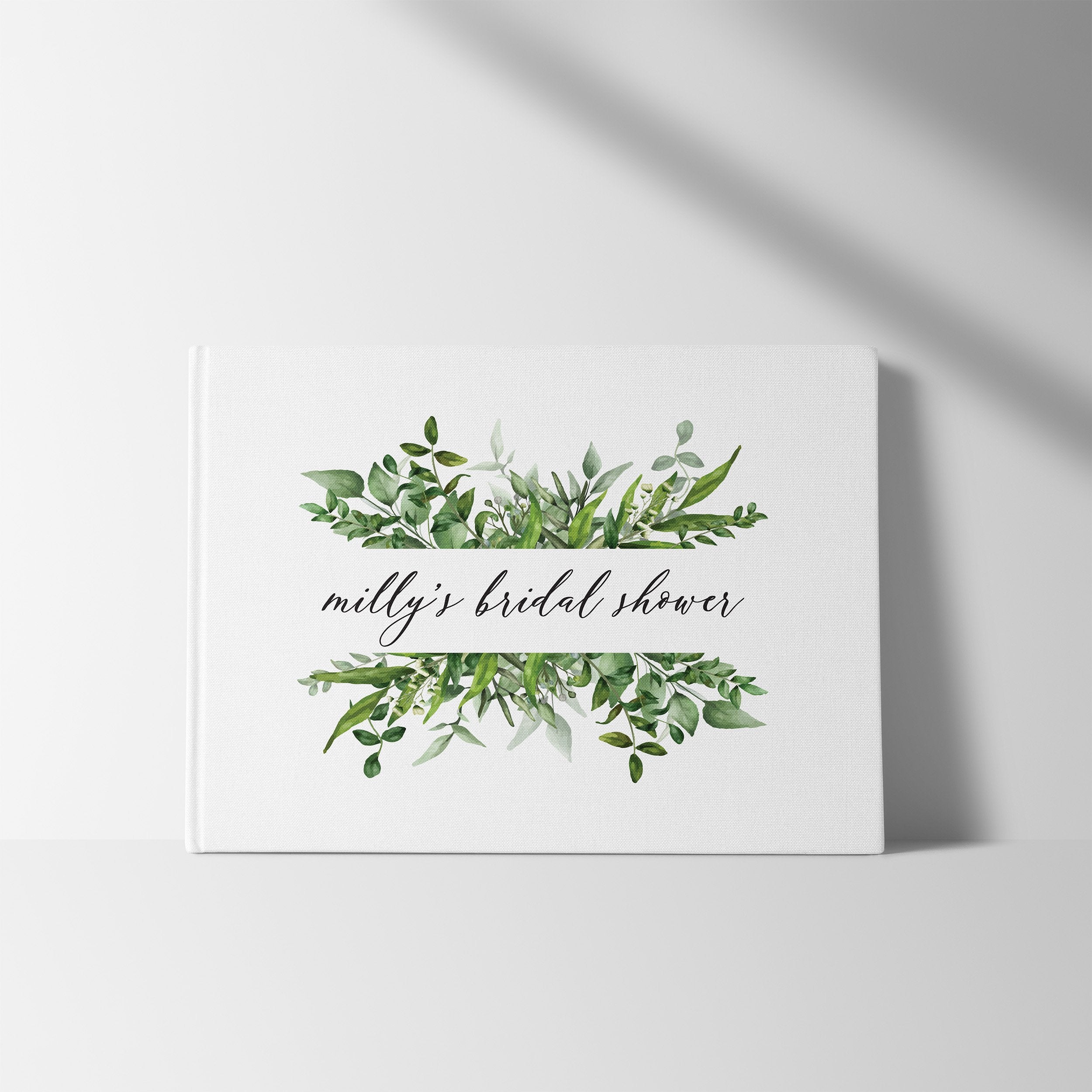 Foliage | Bridal Shower Guest Book