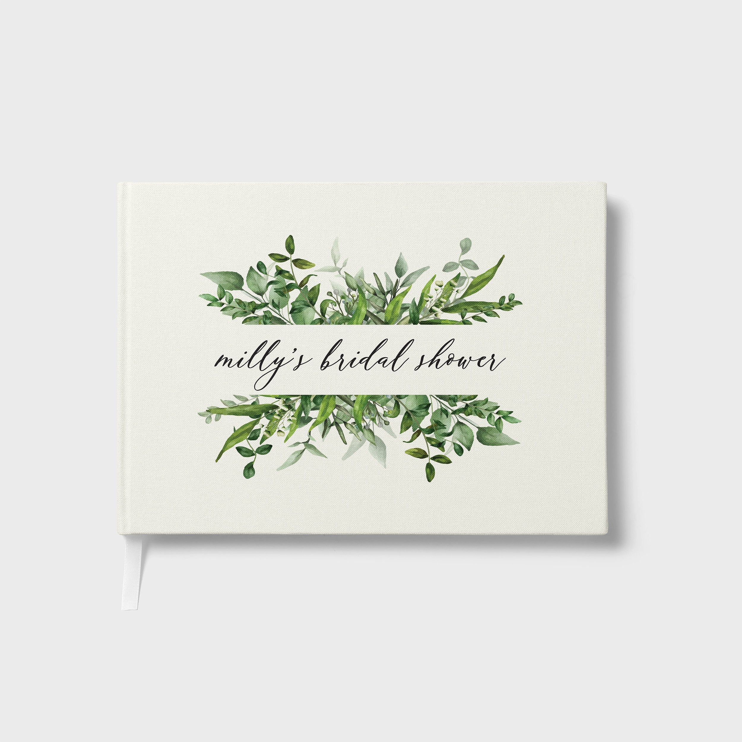 Foliage | Bridal Shower Guest Book