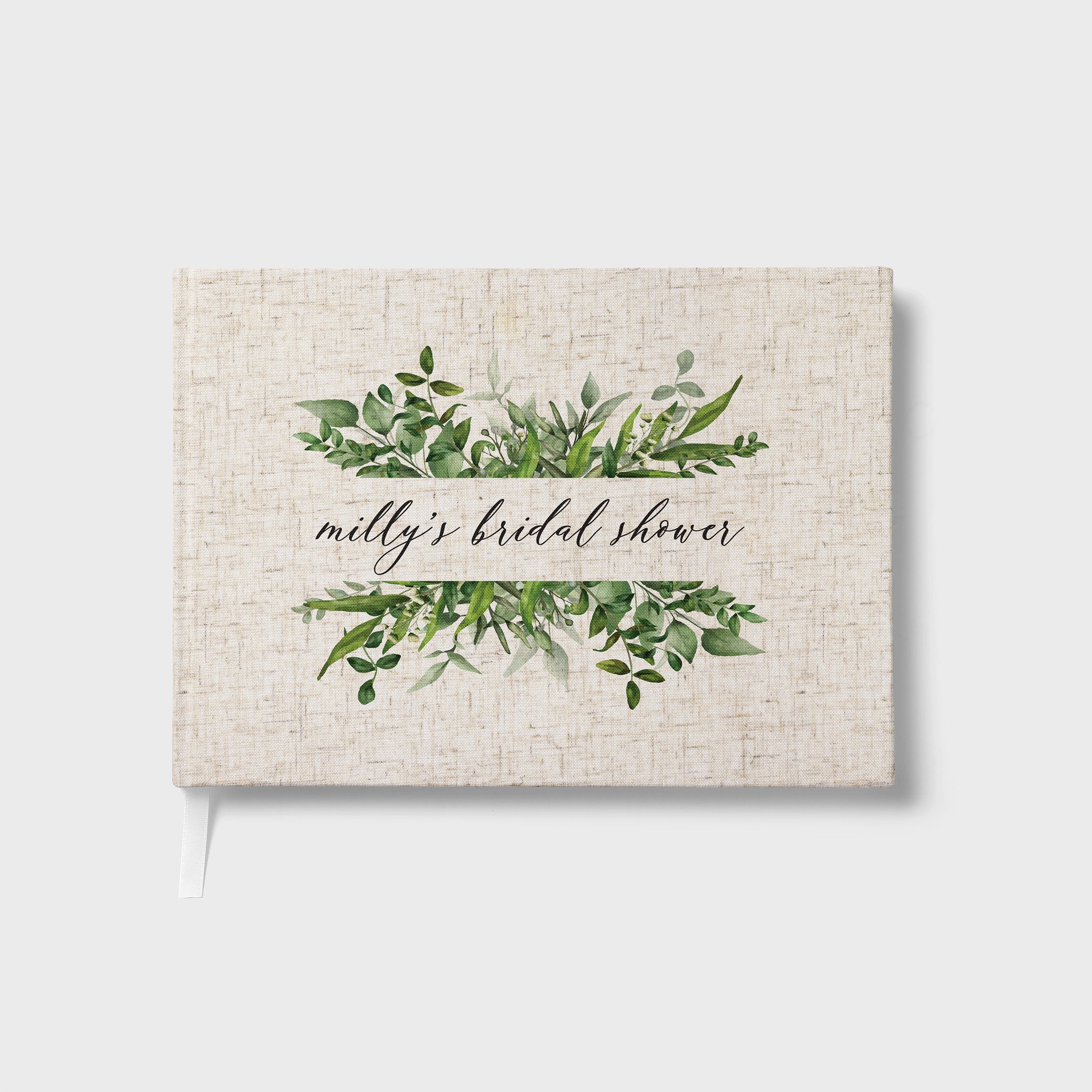 Foliage | Bridal Shower Guest Book