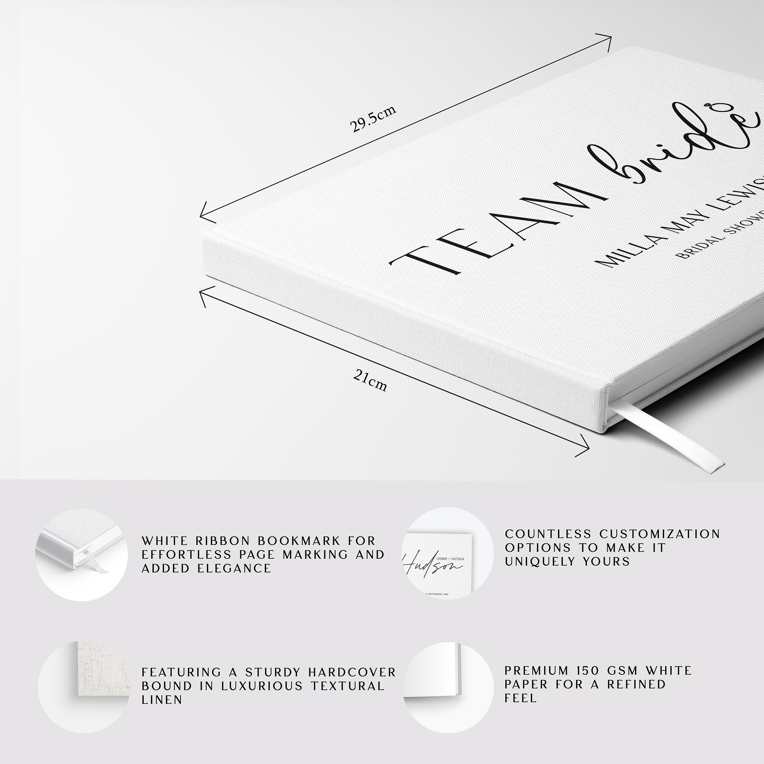 Hello Mrs | Bridal Shower Guest Book