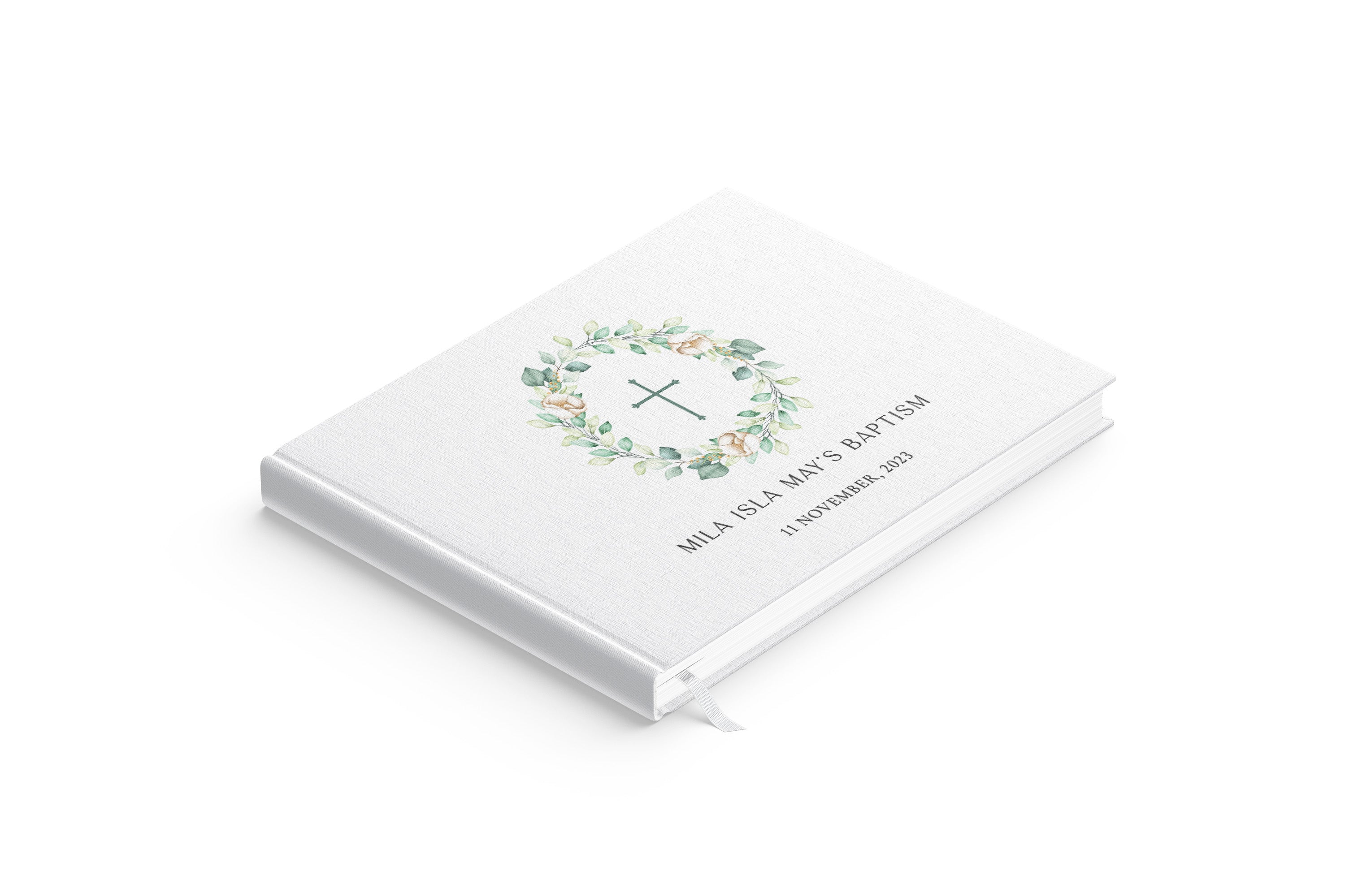 Eucalyptus | Baptism Guest Book