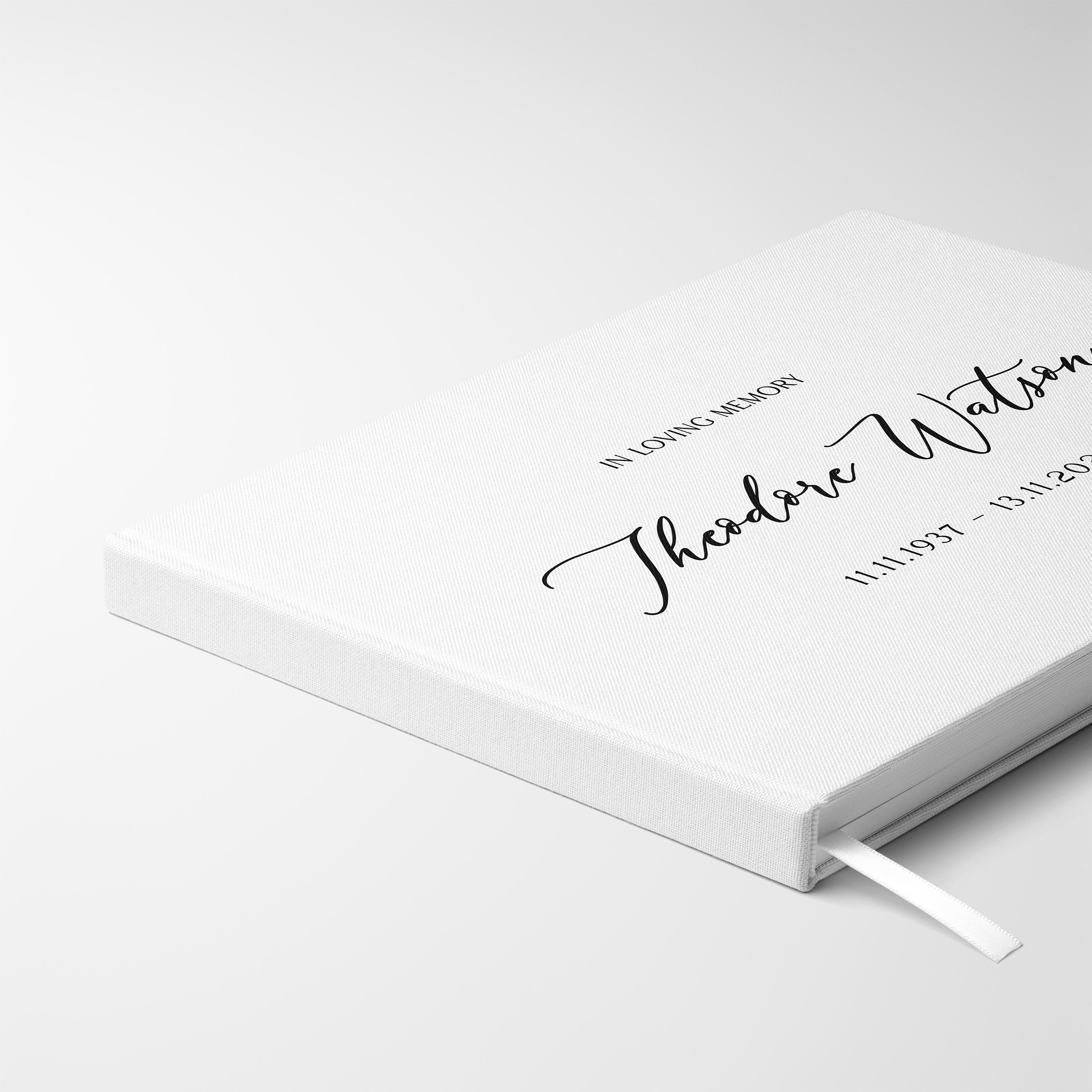 In Loving Memory | Funeral Guest Book