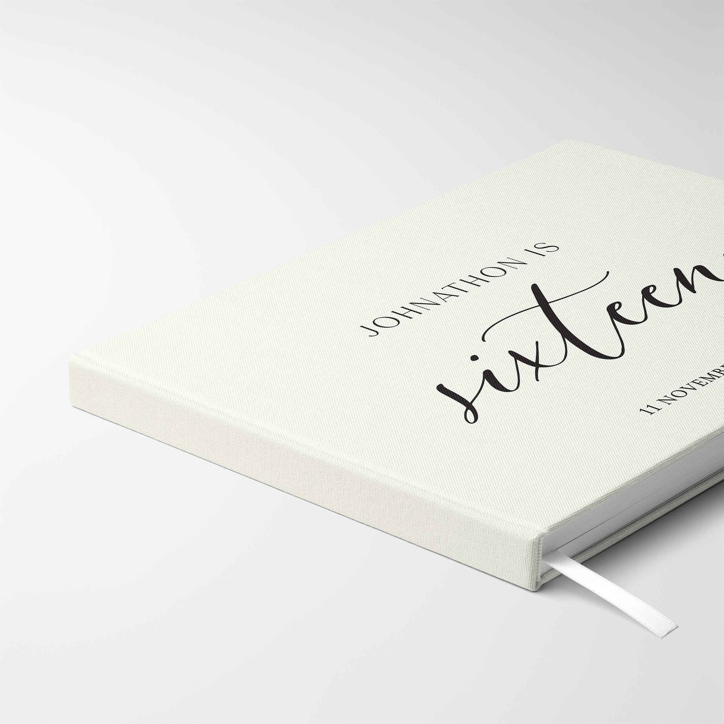 Modern Simplicity | Birthday Guest Book