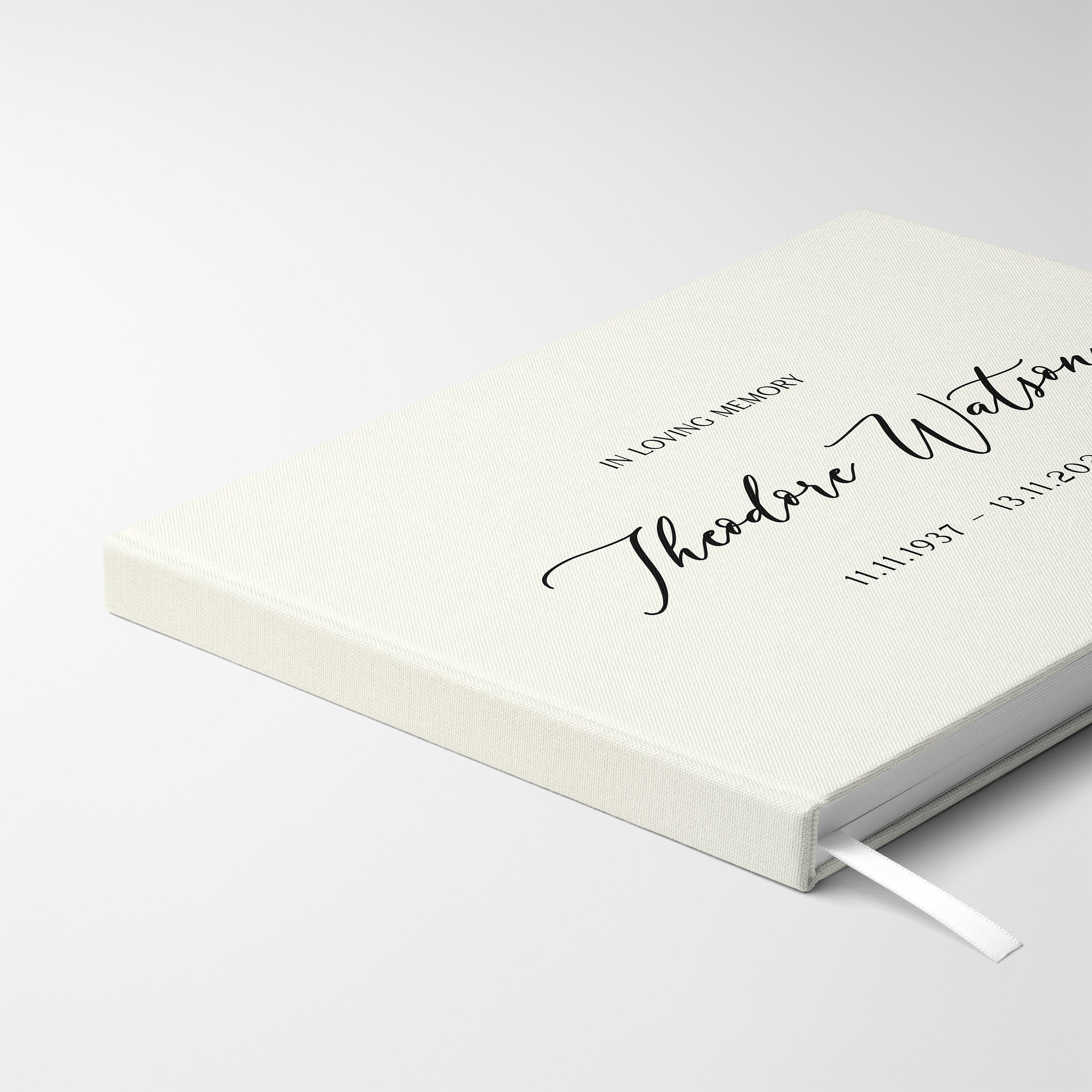 In Loving Memory | Funeral Guest Book