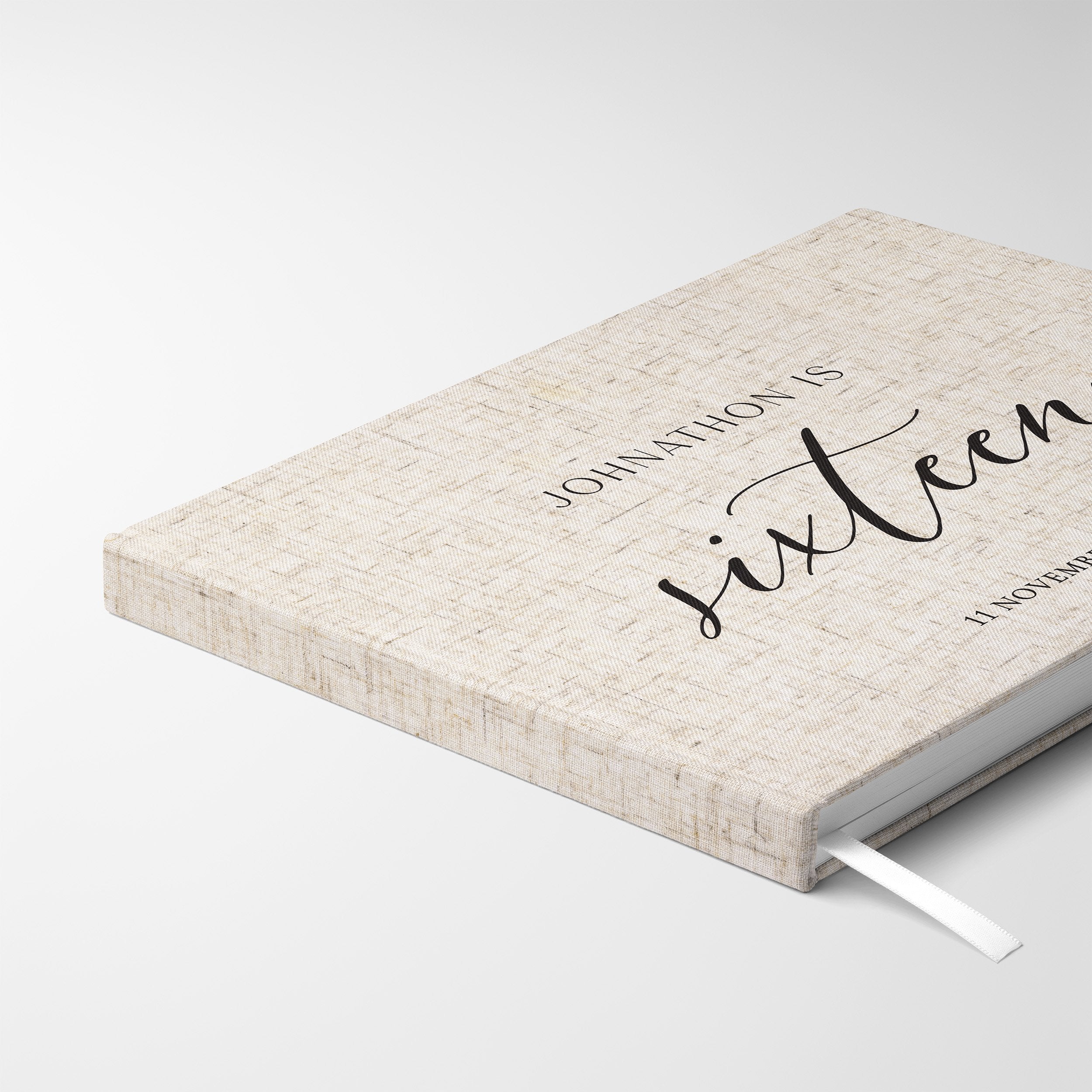 Modern Simplicity | Birthday Guest Book