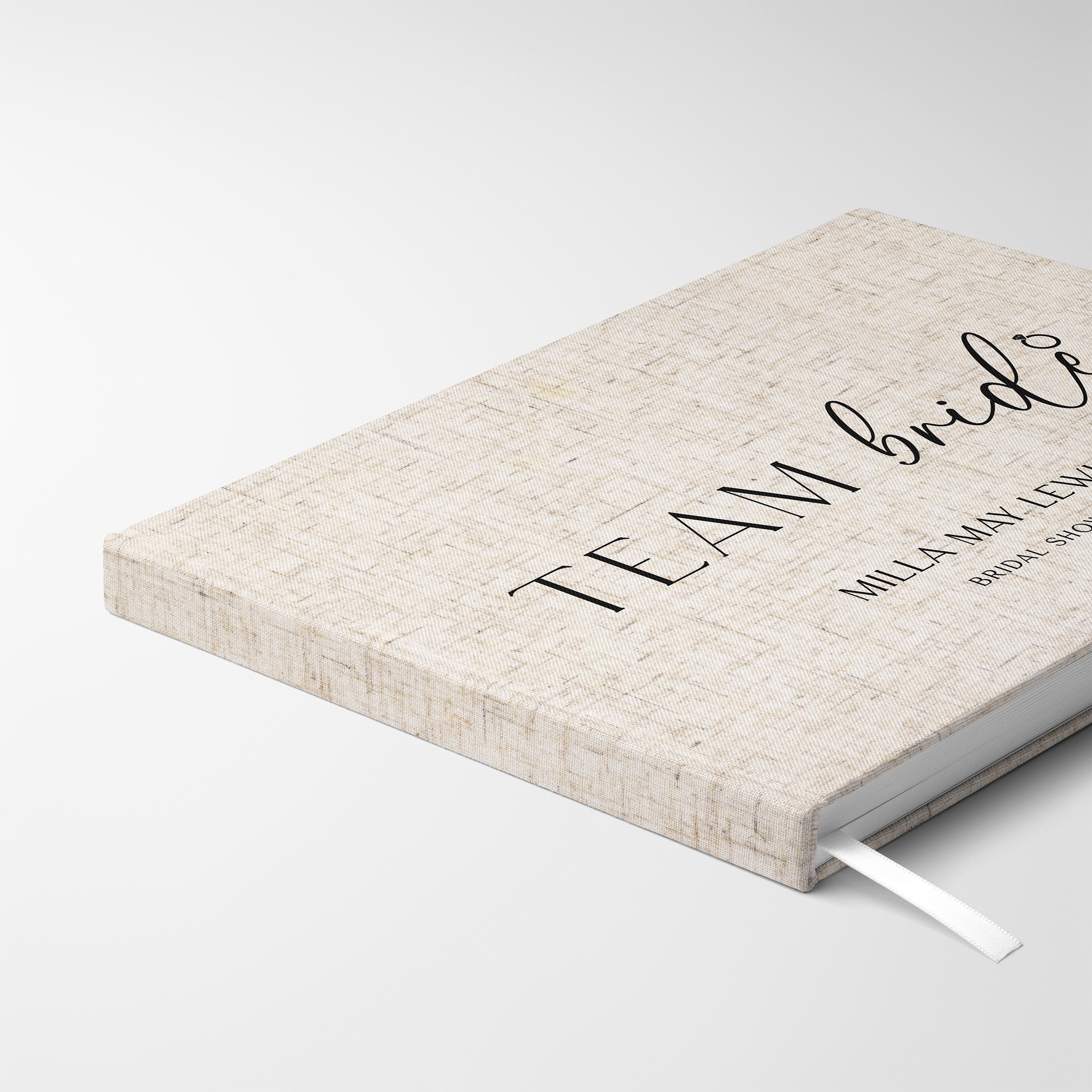 Team Bride | Bridal Shower Guest Book