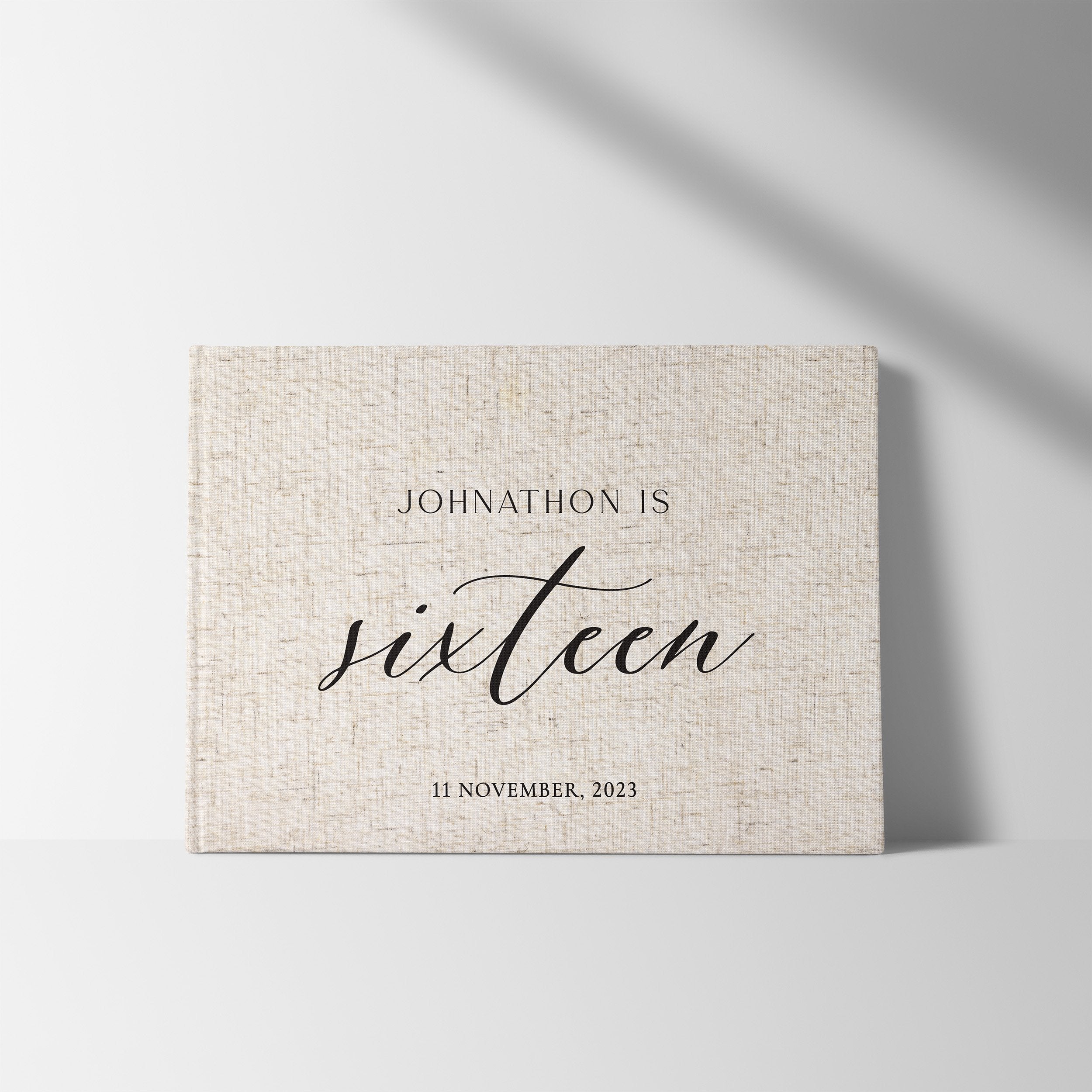 Modern Simplicity | Birthday Guest Book