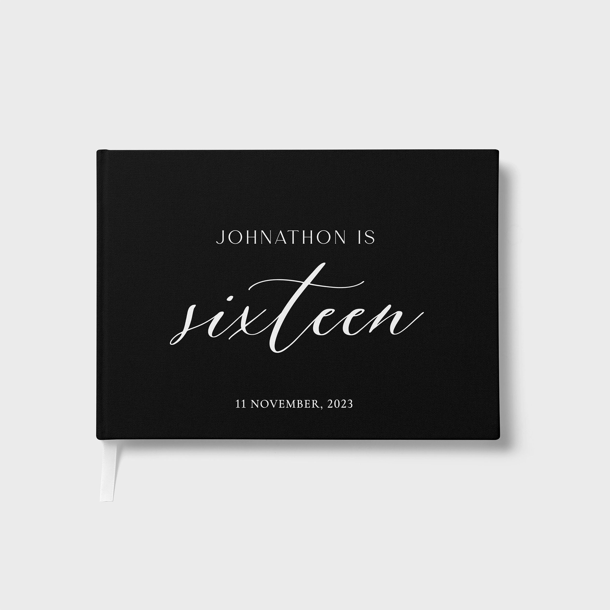 Modern Simplicity | Birthday Guest Book