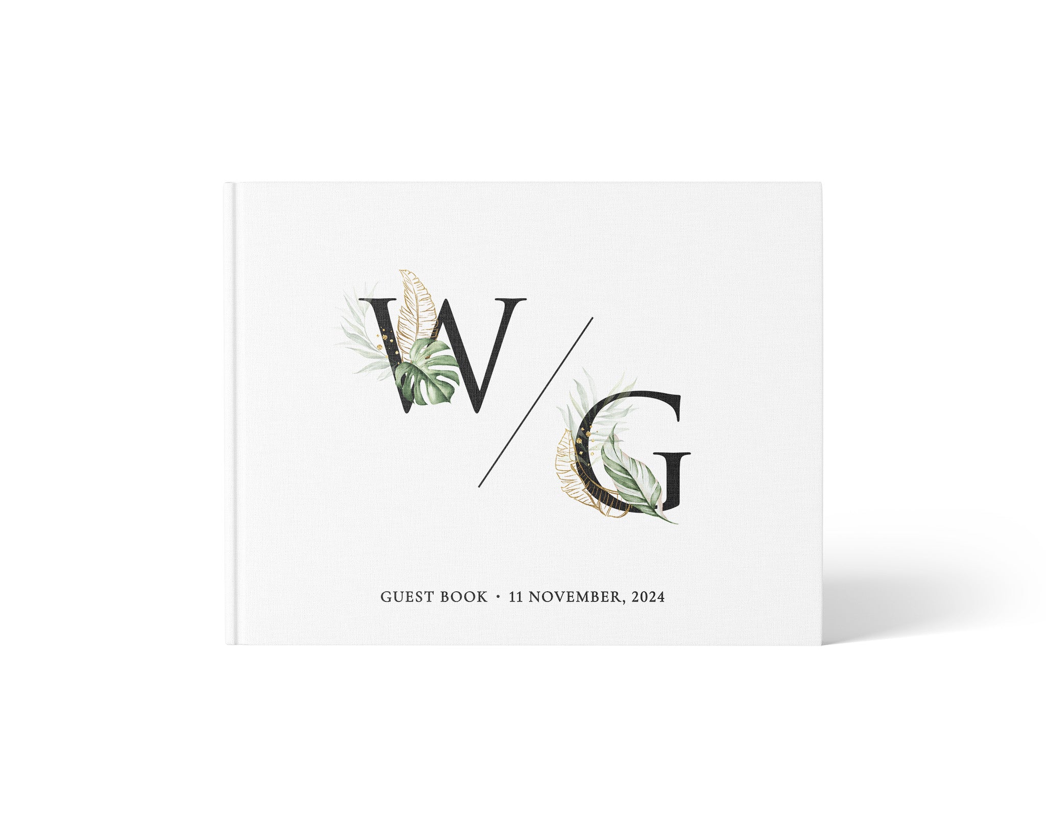 Initials | Wedding Guest Book