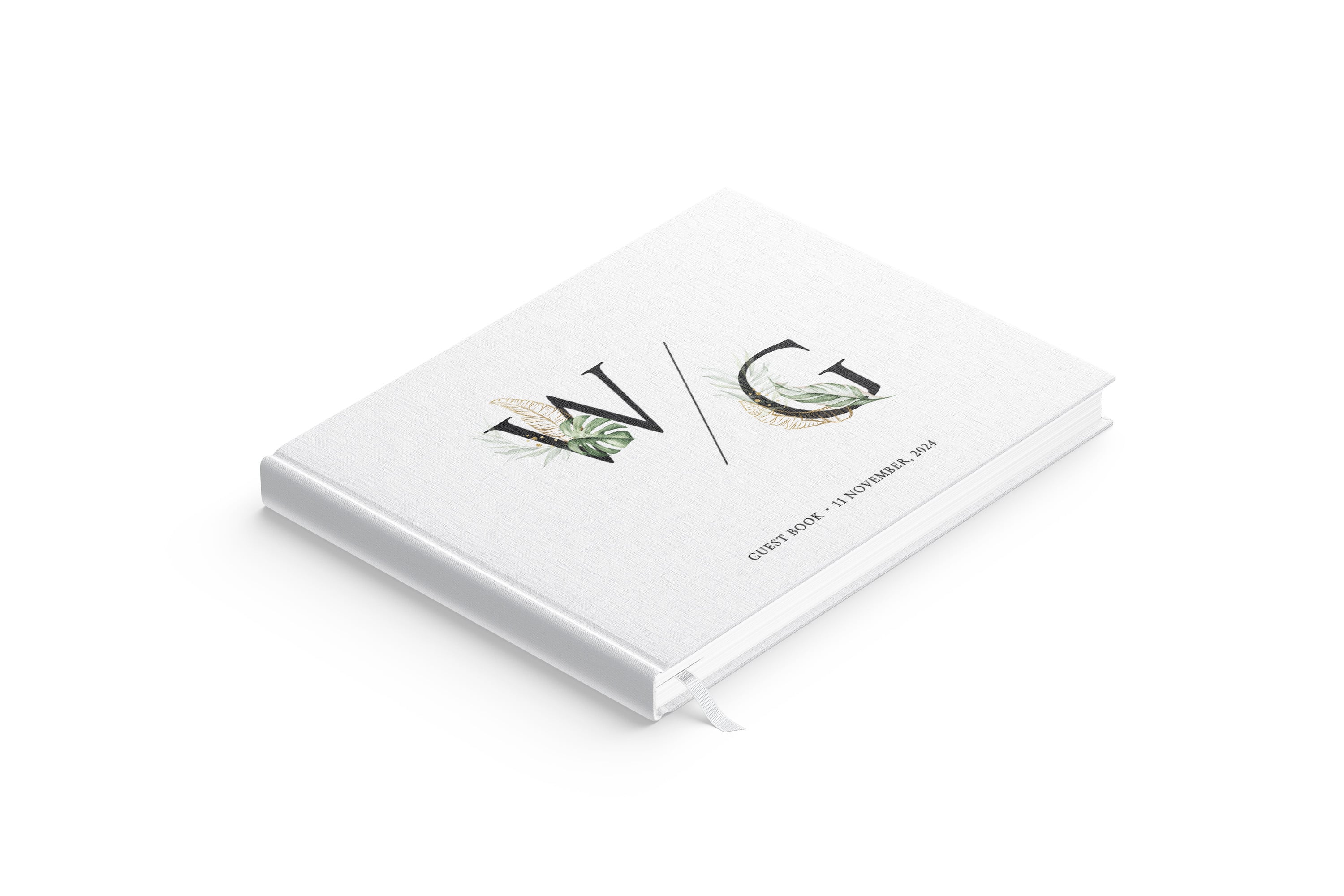 Initials | Wedding Guest Book