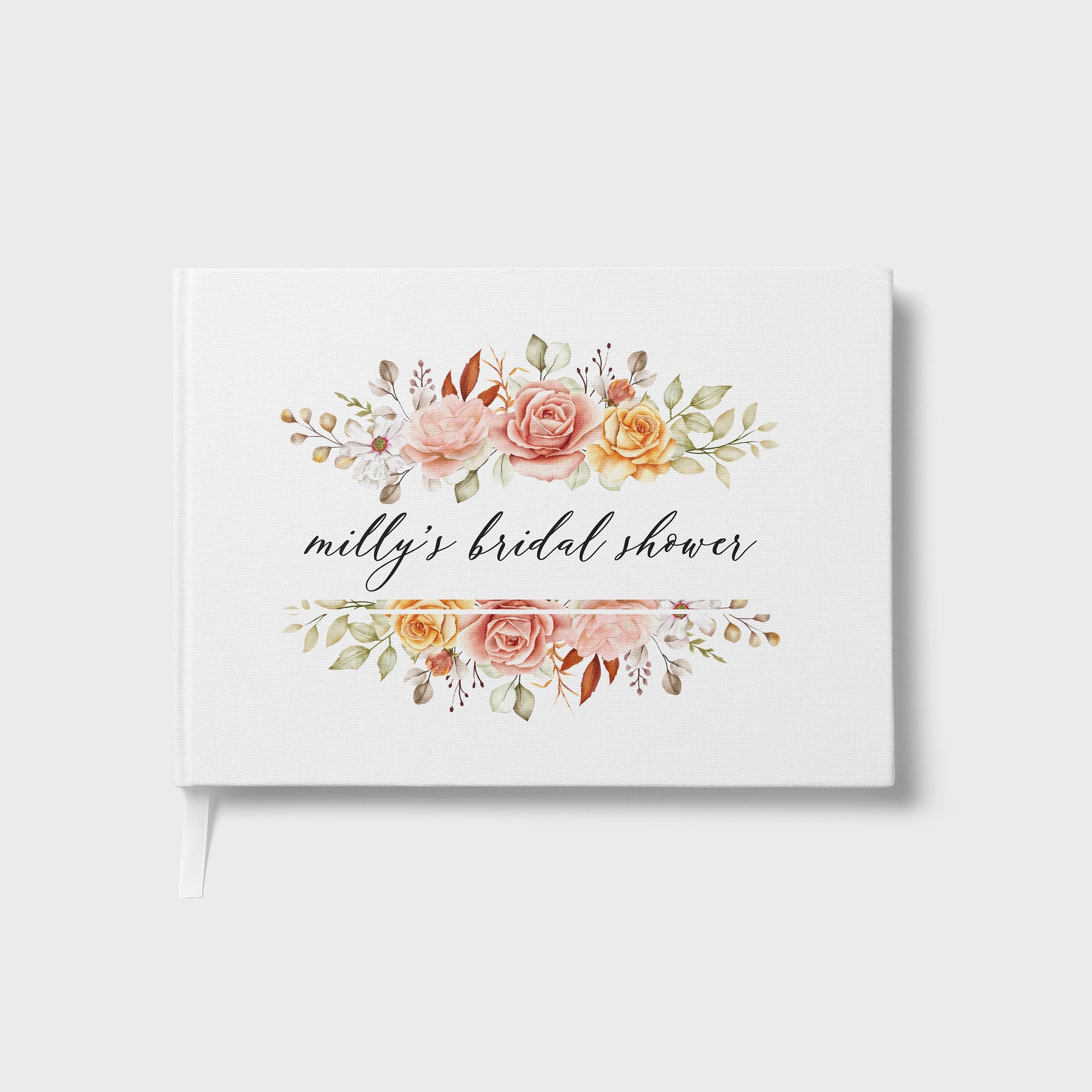 Blush Florals | Bridal Shower Guest Book