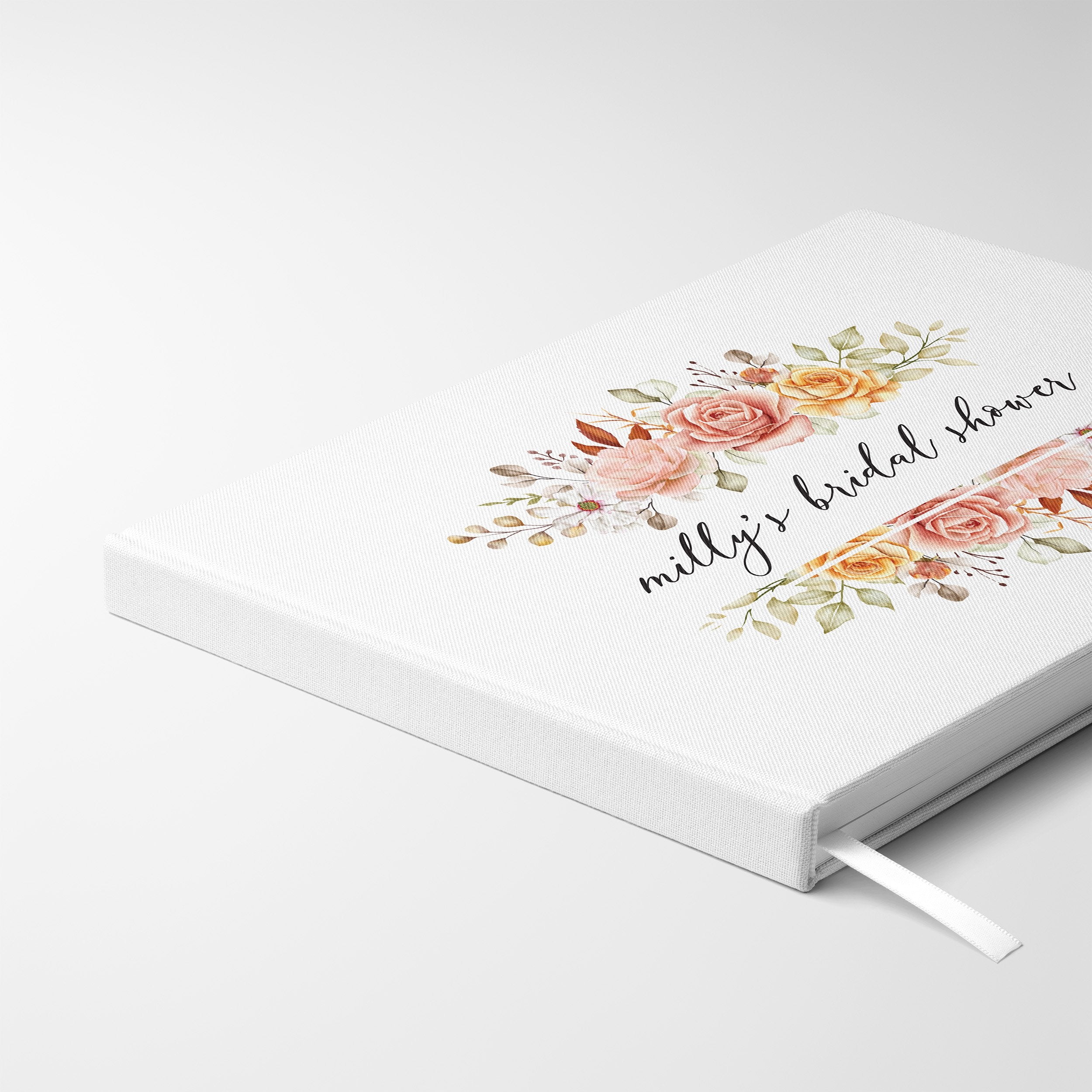 Blush Florals | Bridal Shower Guest Book
