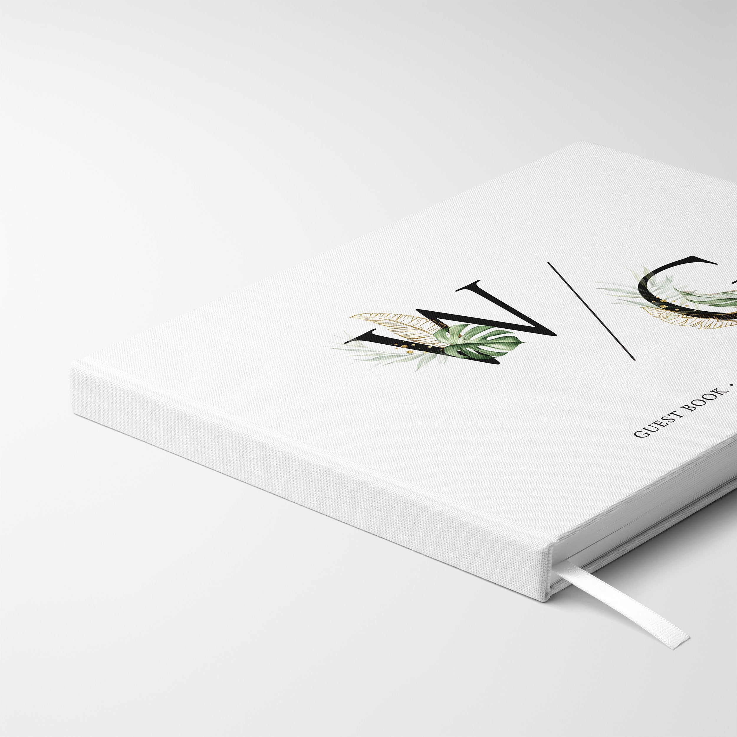 Initials | Wedding Guest Book