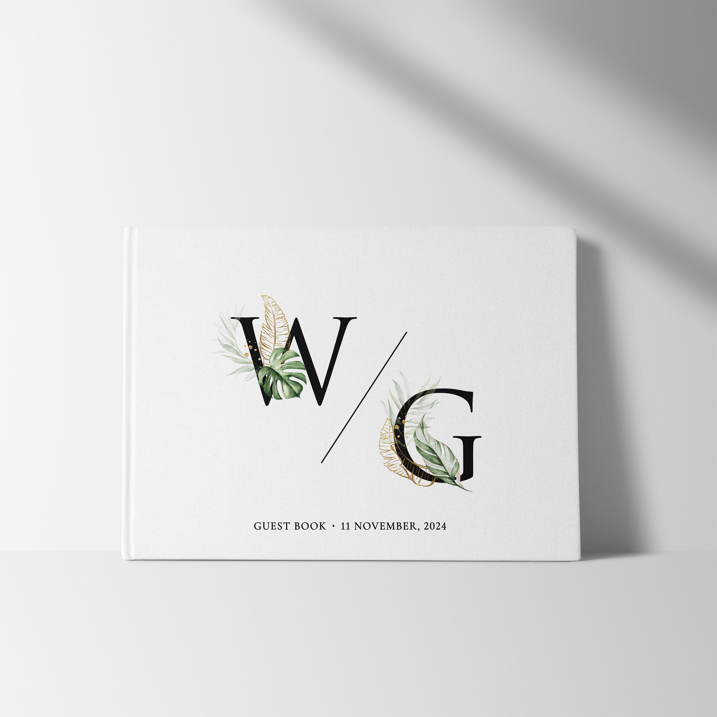Initials | Wedding Guest Book