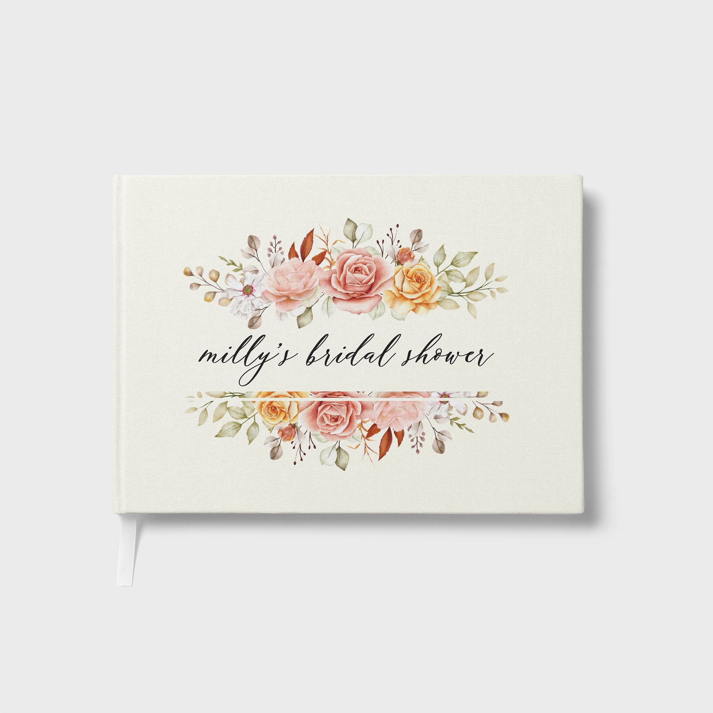 Blush Florals | Bridal Shower Guest Book