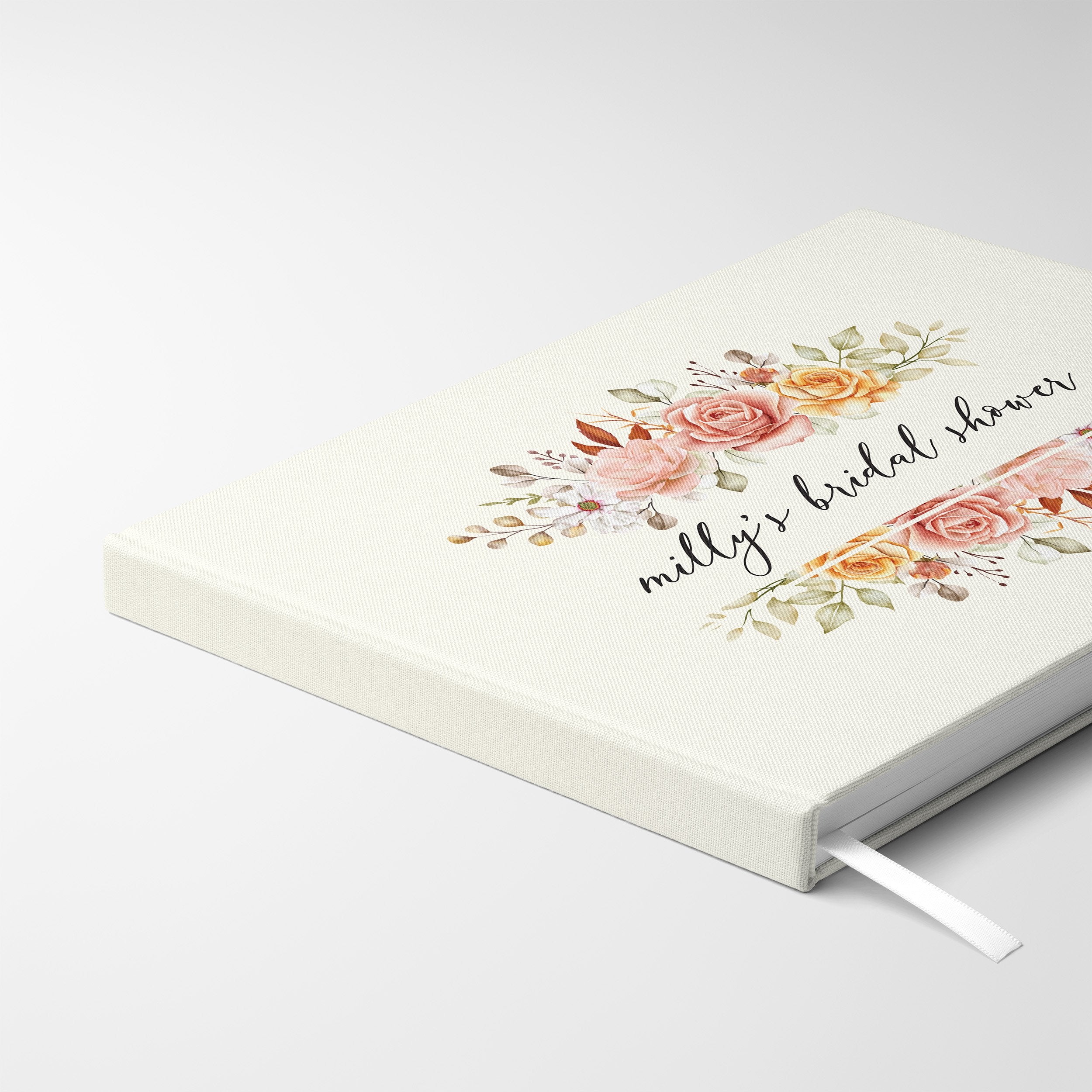 Blush Florals | Bridal Shower Guest Book