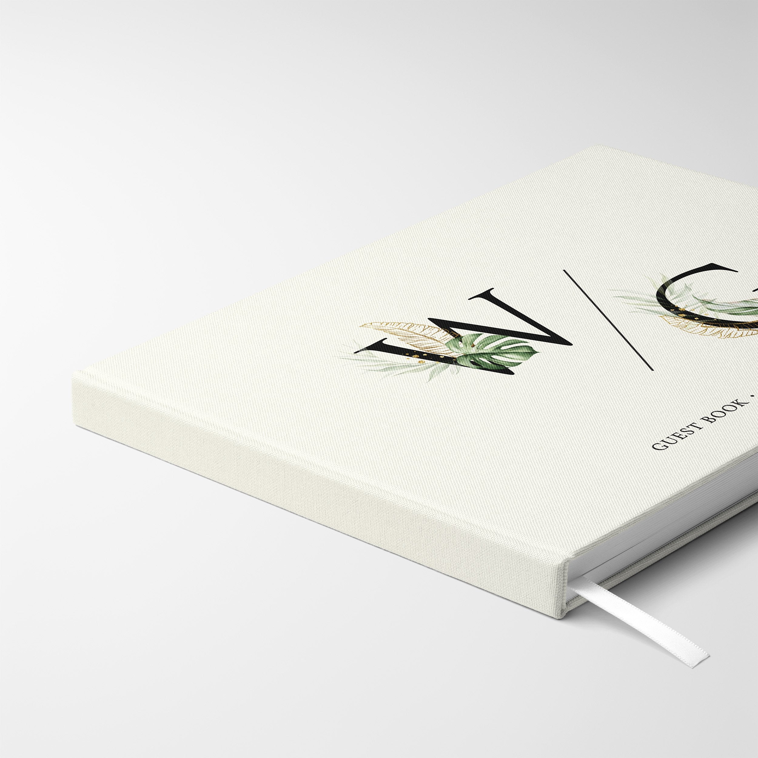 Initials | Wedding Guest Book
