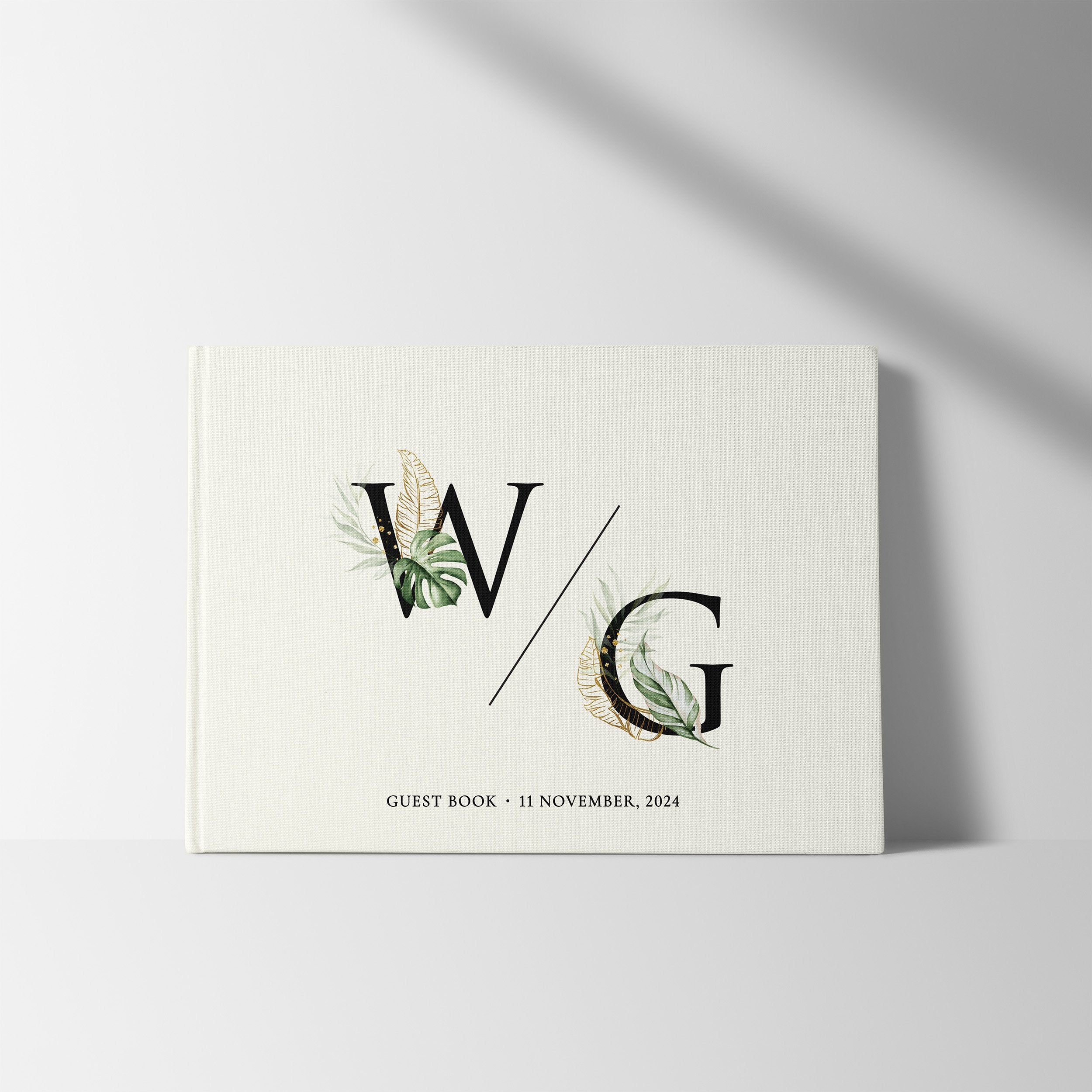 Initials | Wedding Guest Book