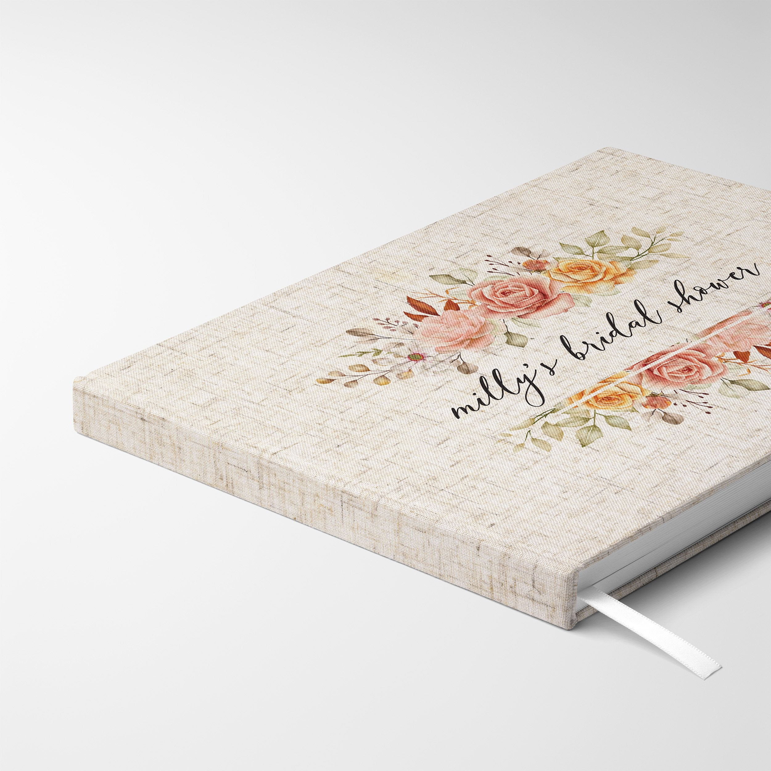 Blush Florals | Bridal Shower Guest Book
