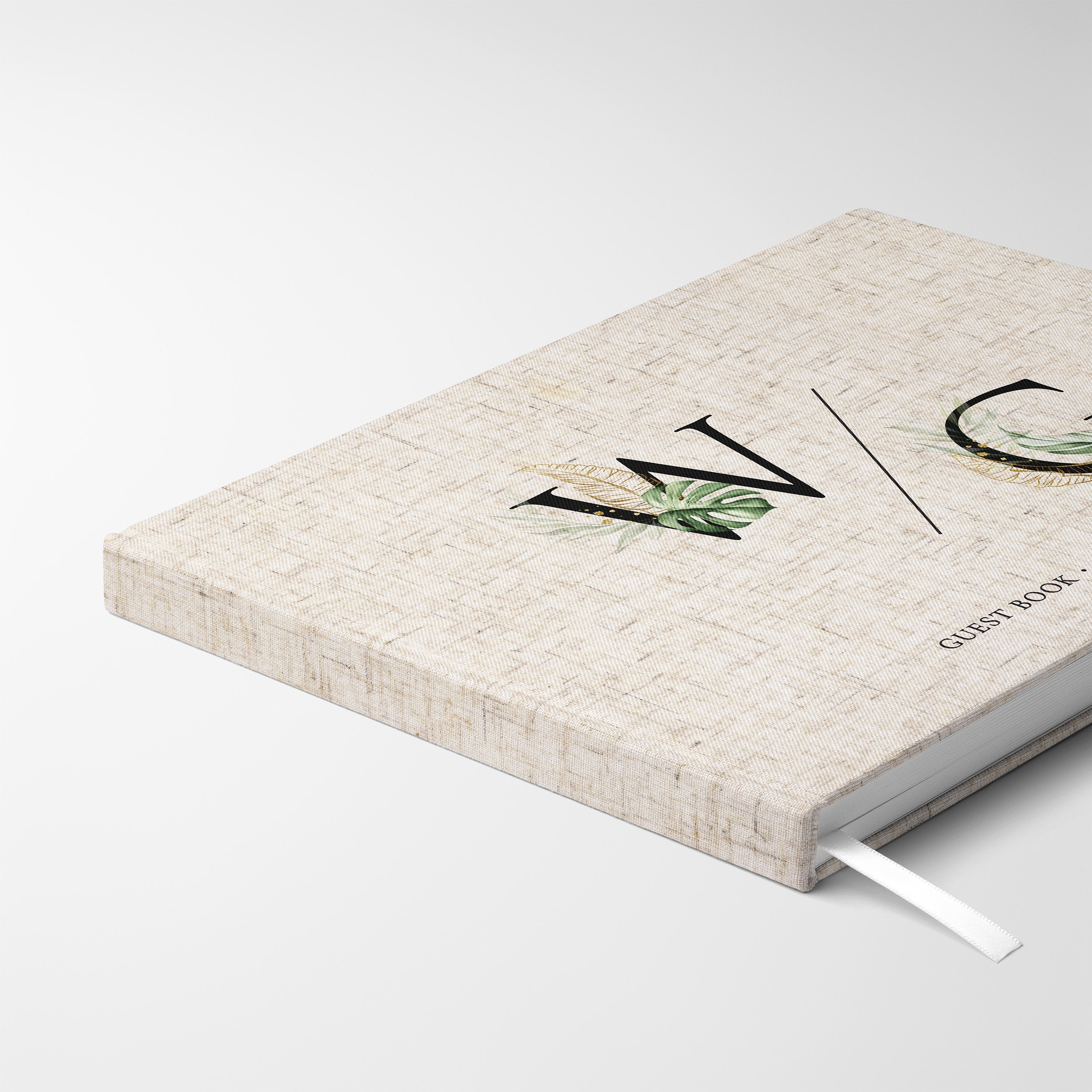 Initials | Wedding Guest Book