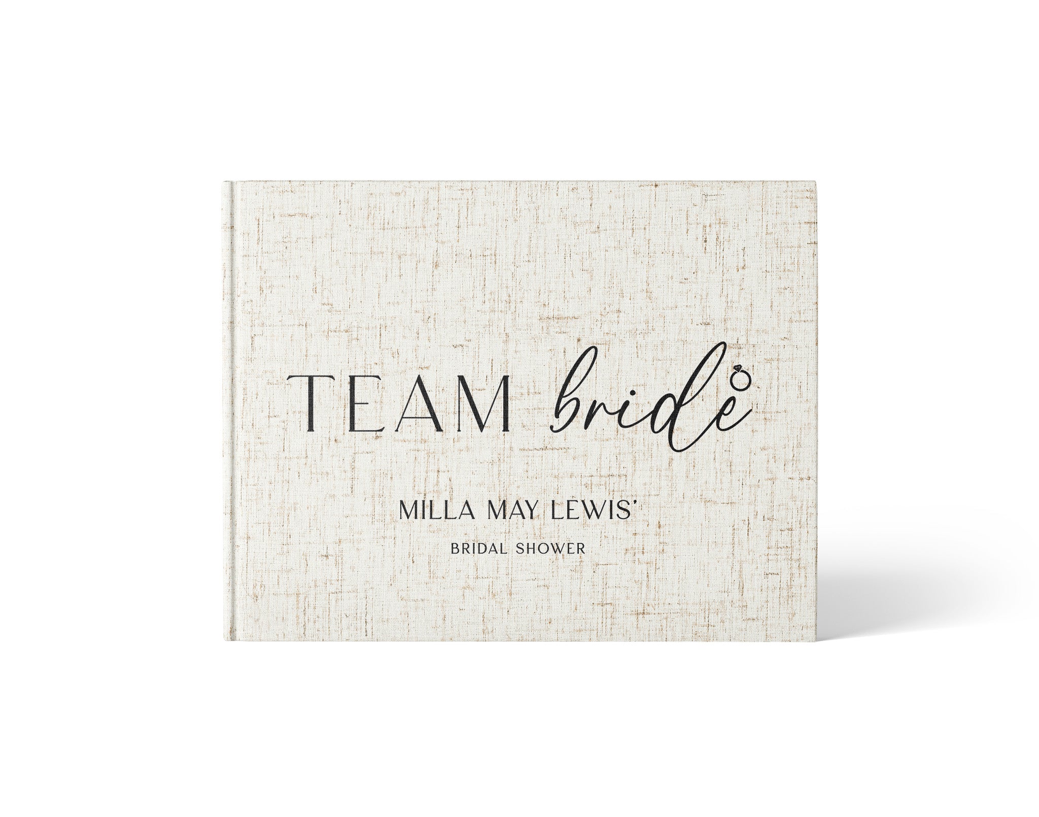 Team Bride | Bridal Shower Guest Book