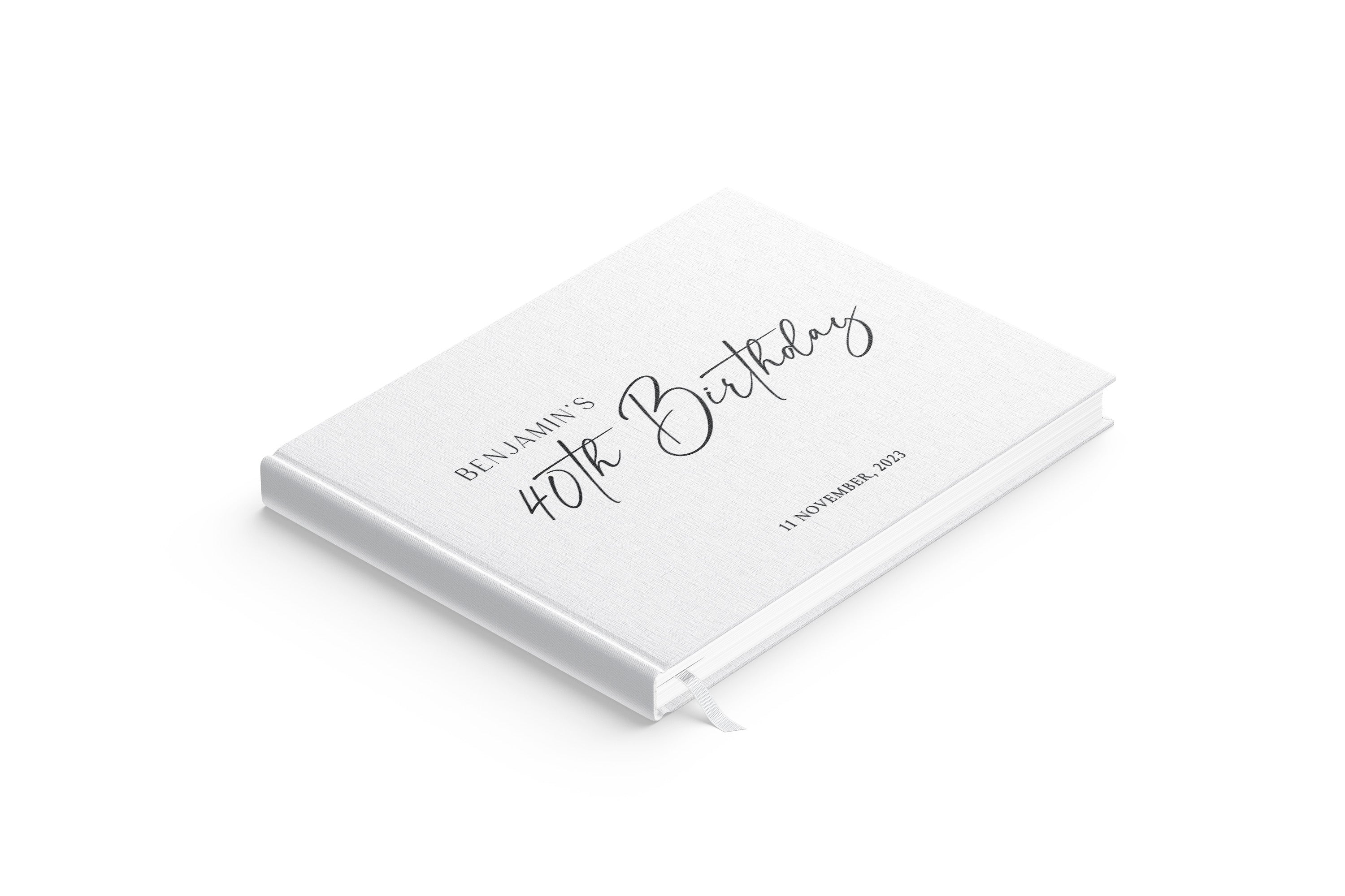 Signature Charm | Birthday Guest Book