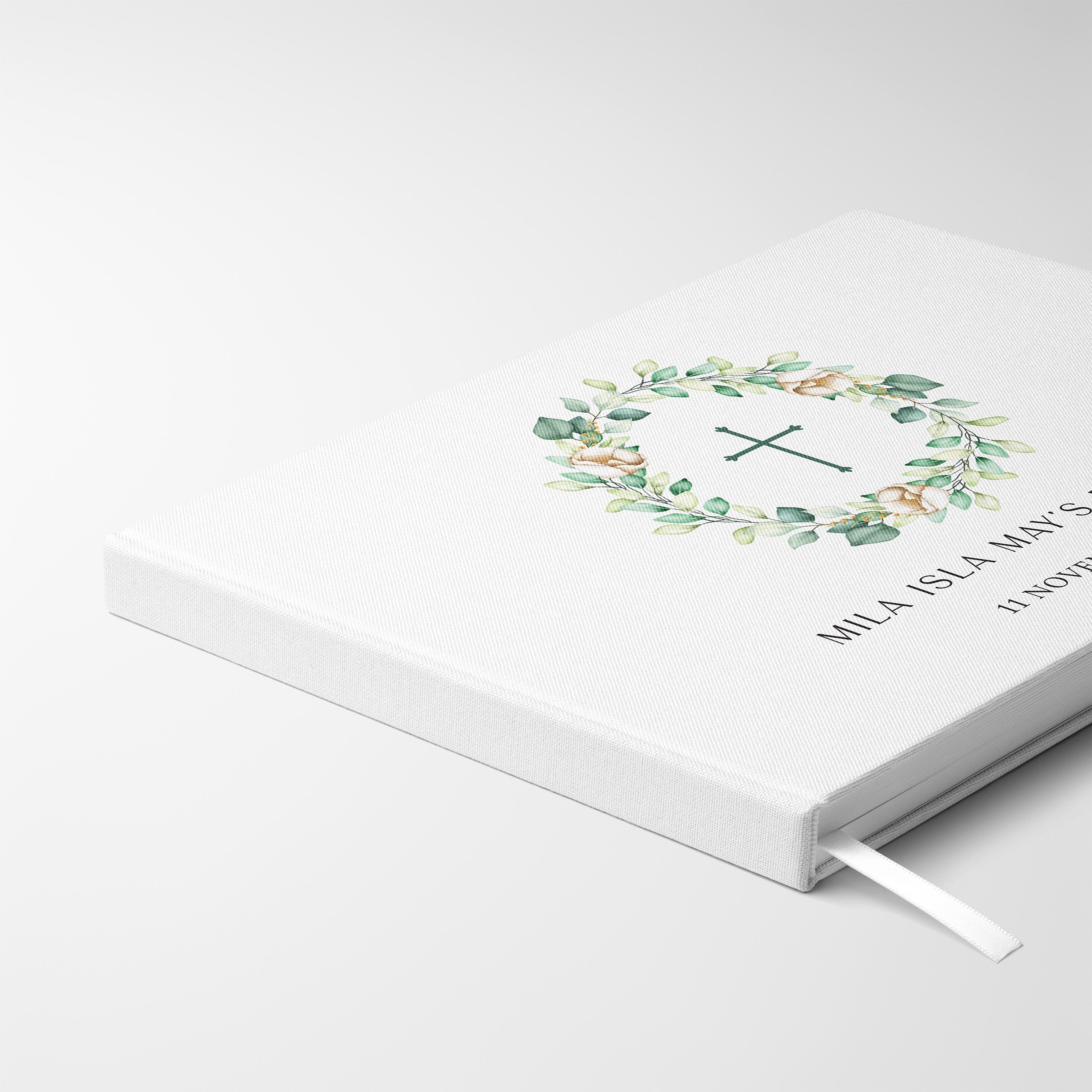 Eucalyptus | Baptism Guest Book