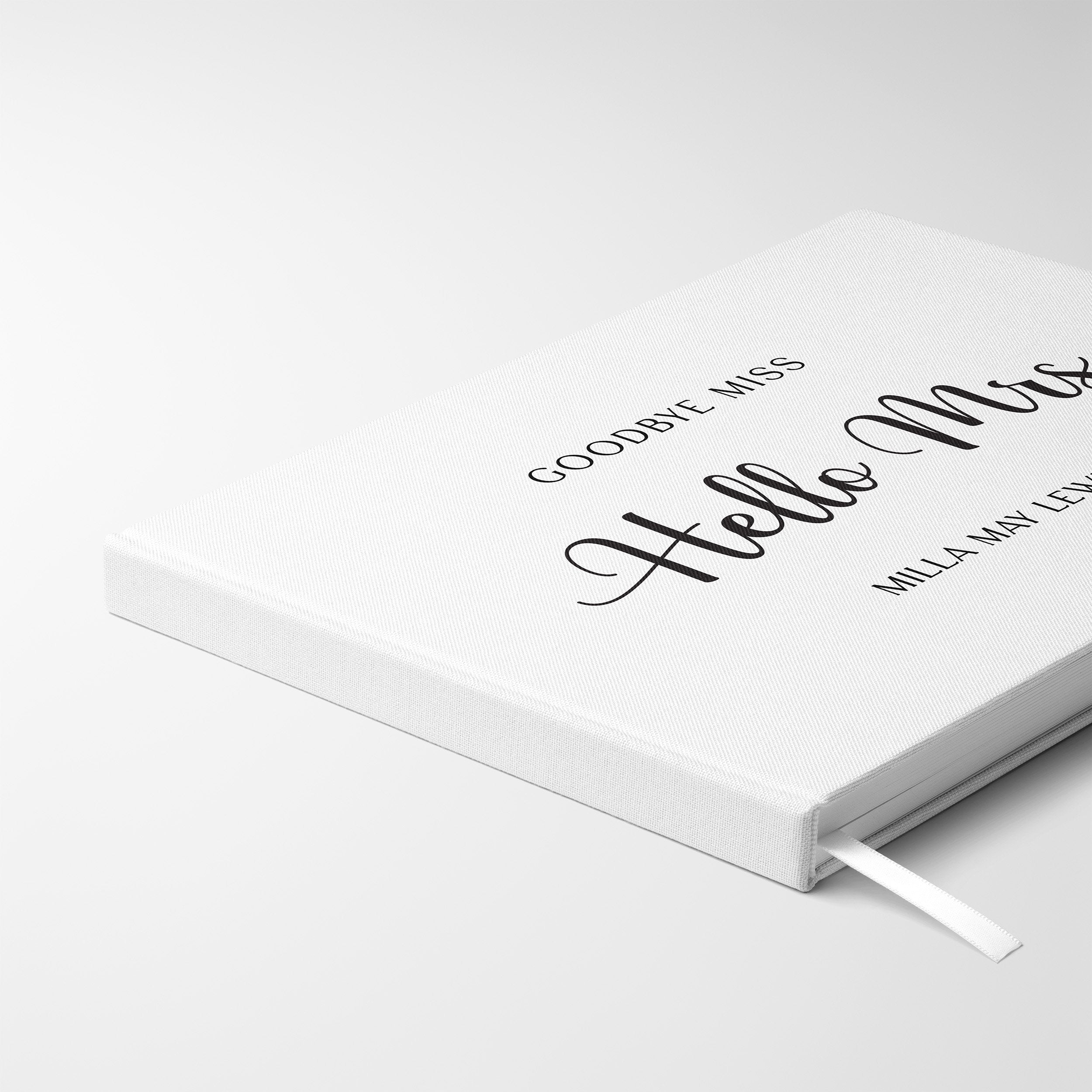 Hello Mrs | Bridal Shower Guest Book