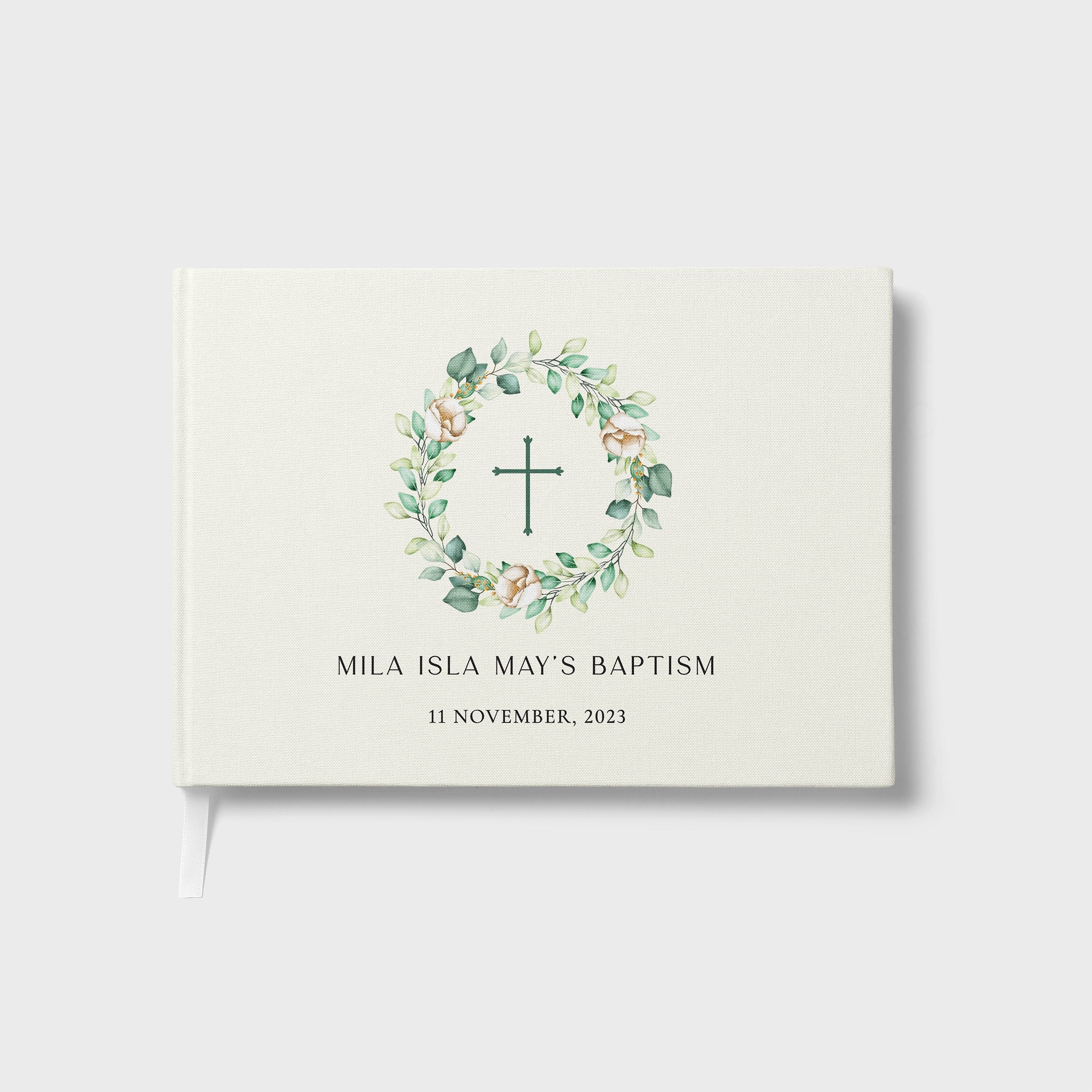 Eucalyptus | Baptism Guest Book