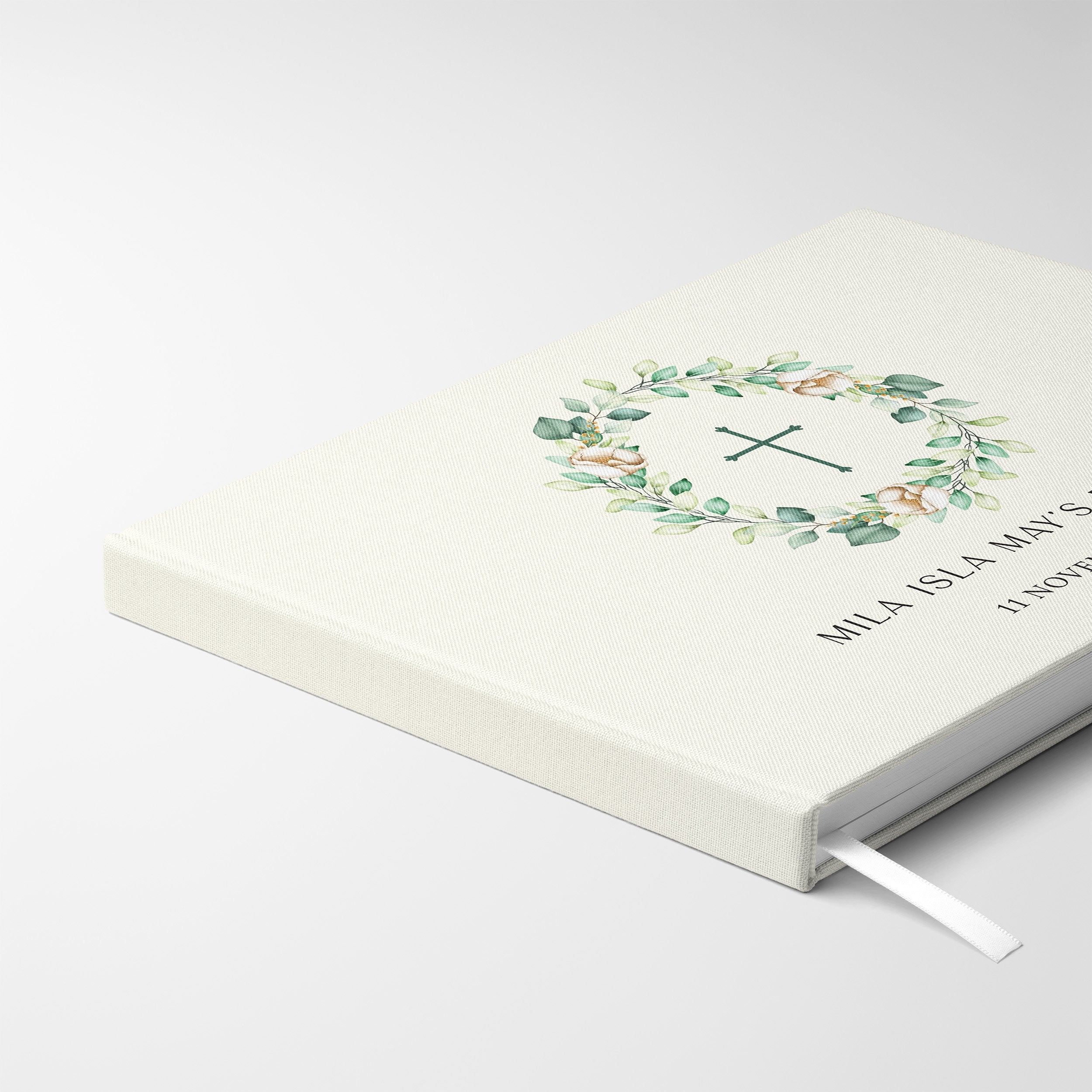 Eucalyptus | Baptism Guest Book