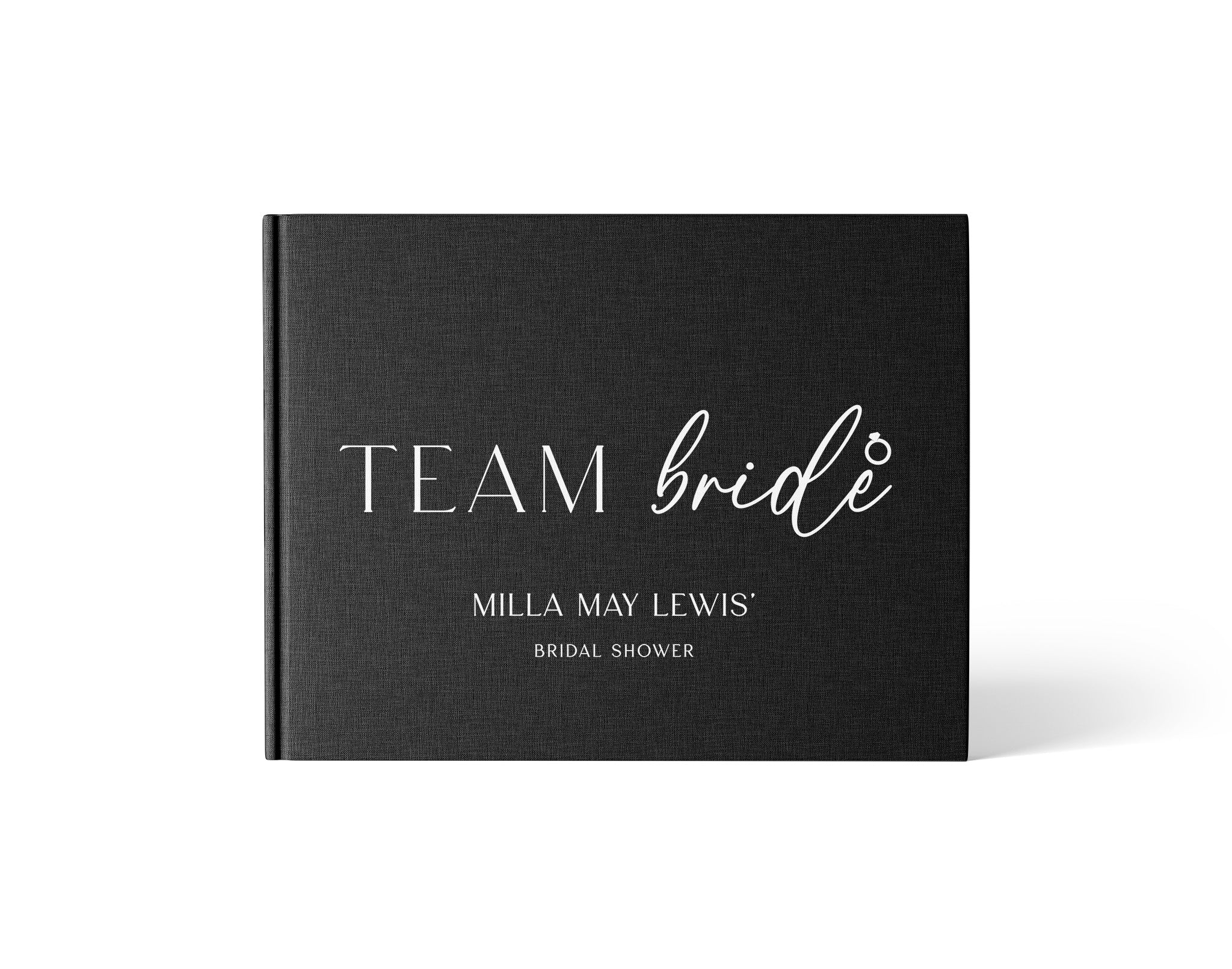 Team Bride | Bridal Shower Guest Book