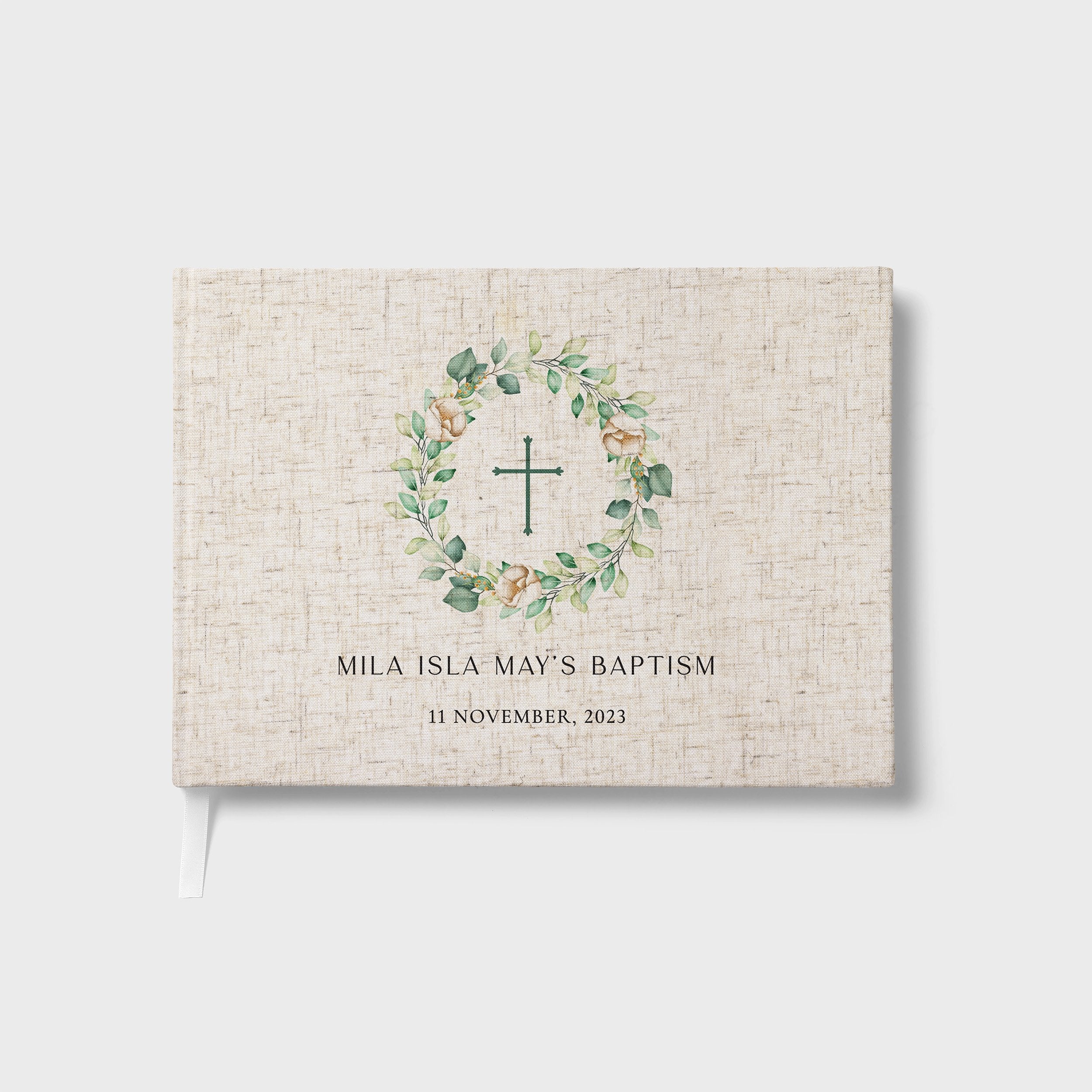 Eucalyptus | Baptism Guest Book